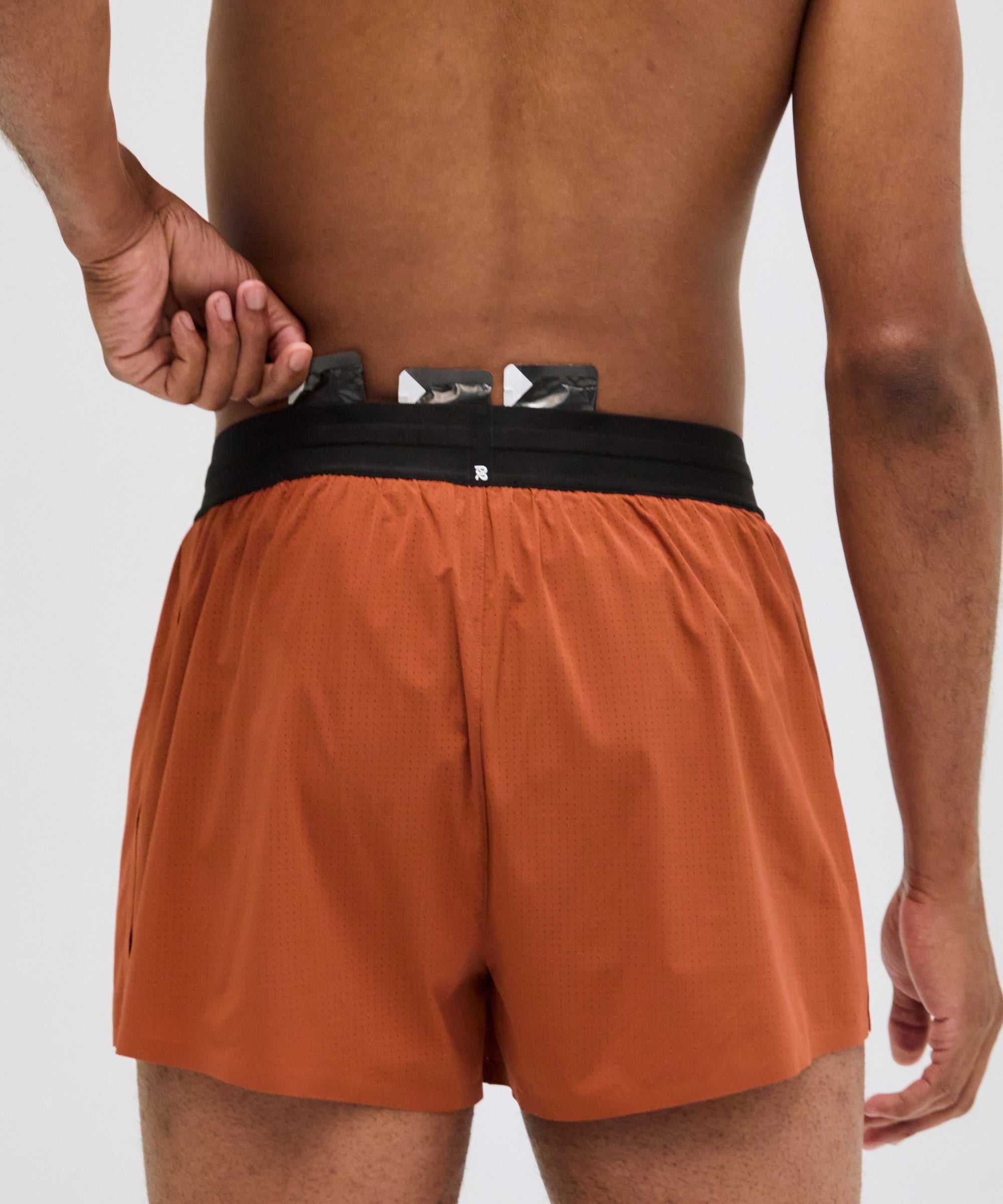 Men's Vento™ 3" Split Short - Rust