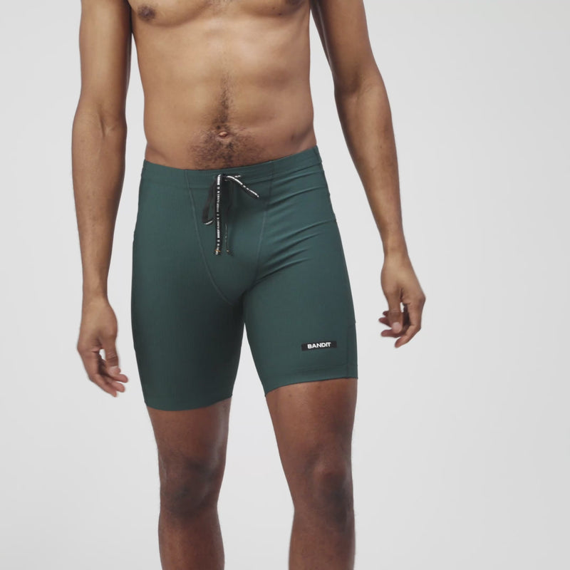 Cadence™ Next Gen 7 Pocket Half Tights - Pine