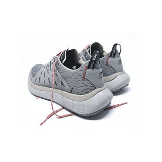 sundays running shoes with smooth road outsole and breathable upper in grey.