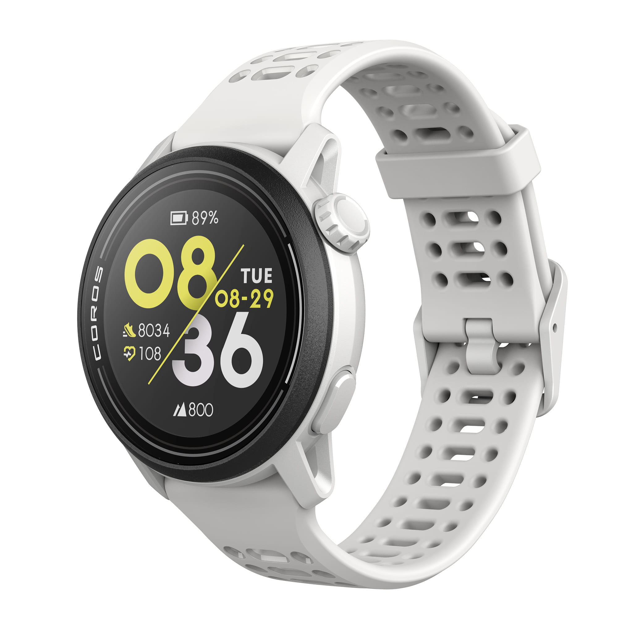 COROS PACE 3 ホワイト GPSスマートウォッチ　カロス　ペース3 Coros Pace 3 White / Silicone Band | Hodinky-365.com
