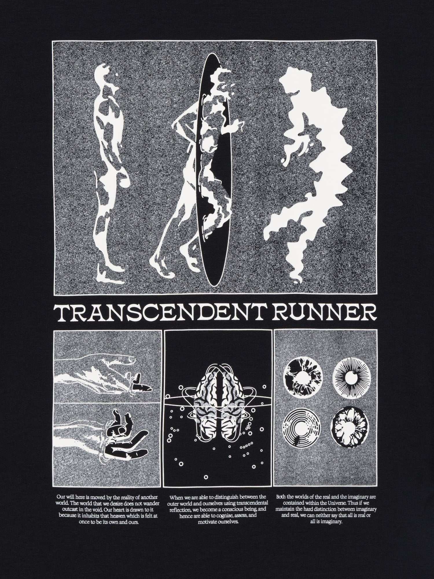 Transcendent Runner T-Shirt - Black