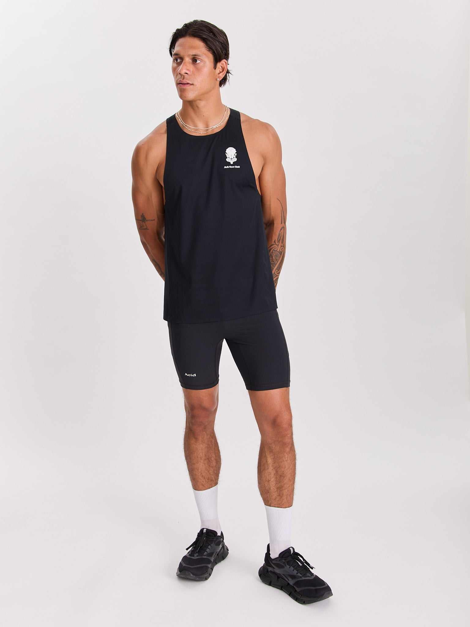 Men's Race Unit Tank - Black