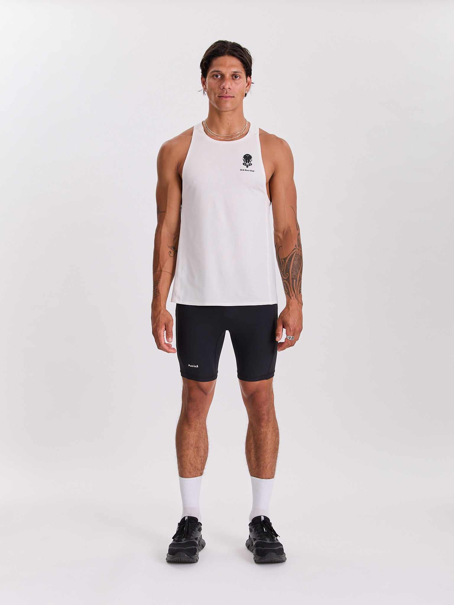 Men's Race Unit Tank - Bone