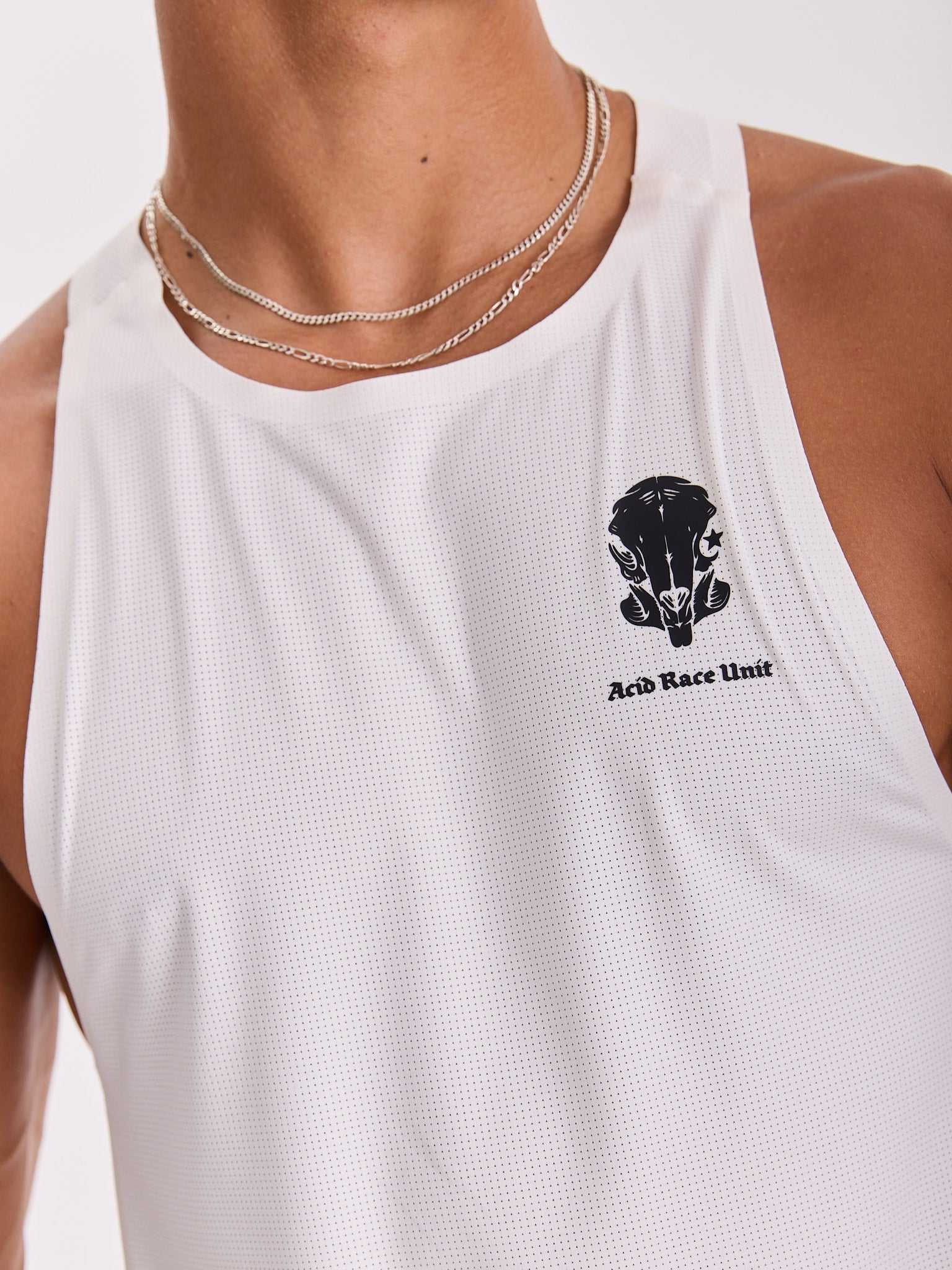 Men's Race Unit Tank - Bone