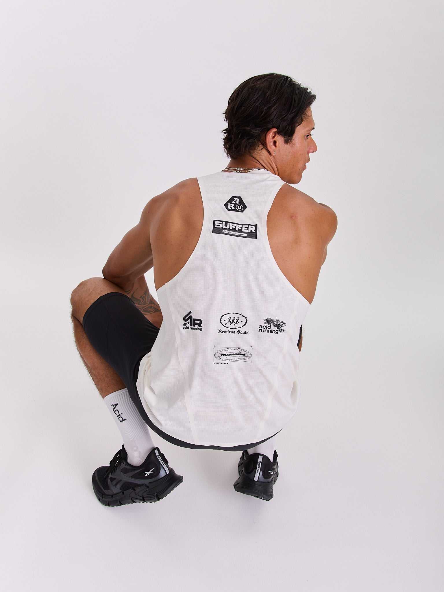 Men's Race Unit Tank - Bone