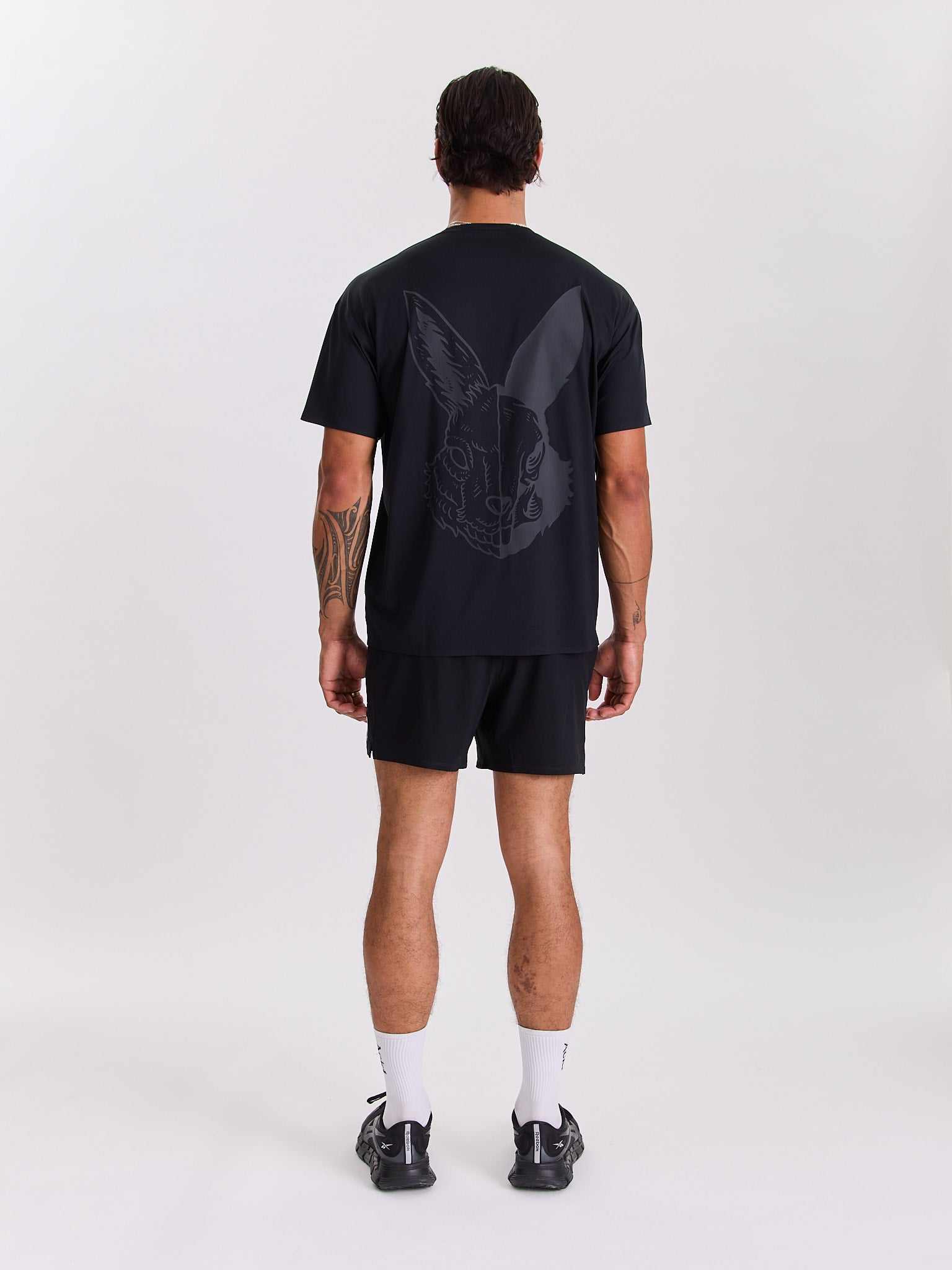 Men's Hare Tech T-Shirt - Black