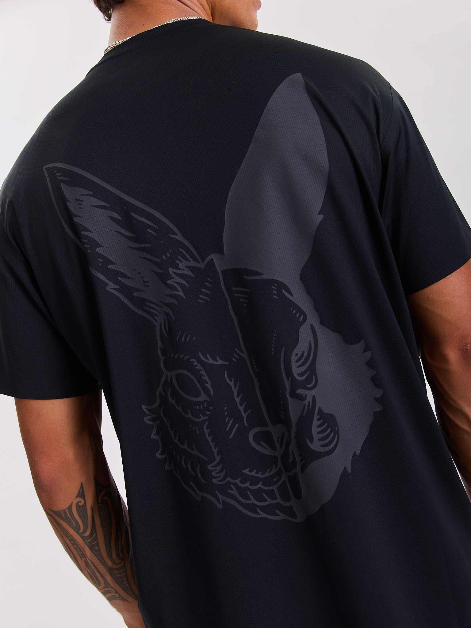 Men's Hare Tech T-Shirt - Black