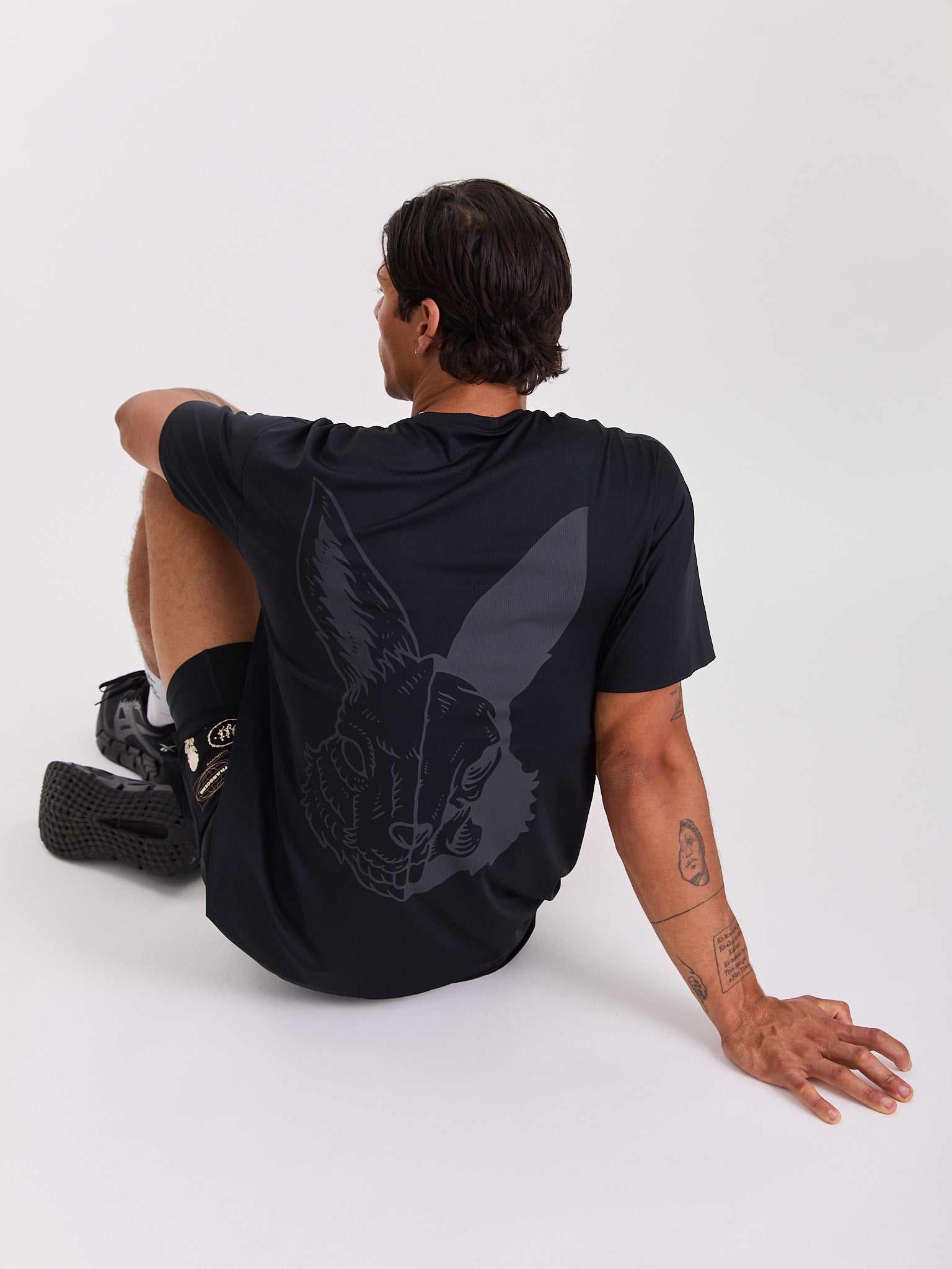 Men's Hare Tech T-Shirt - Black
