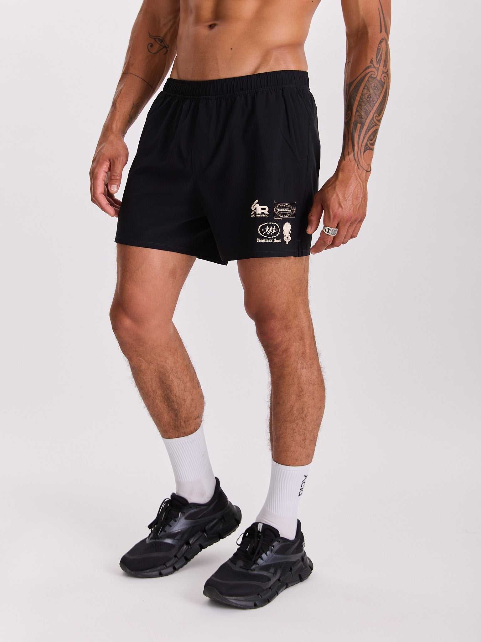 Men's Race Unit Shorts - Black