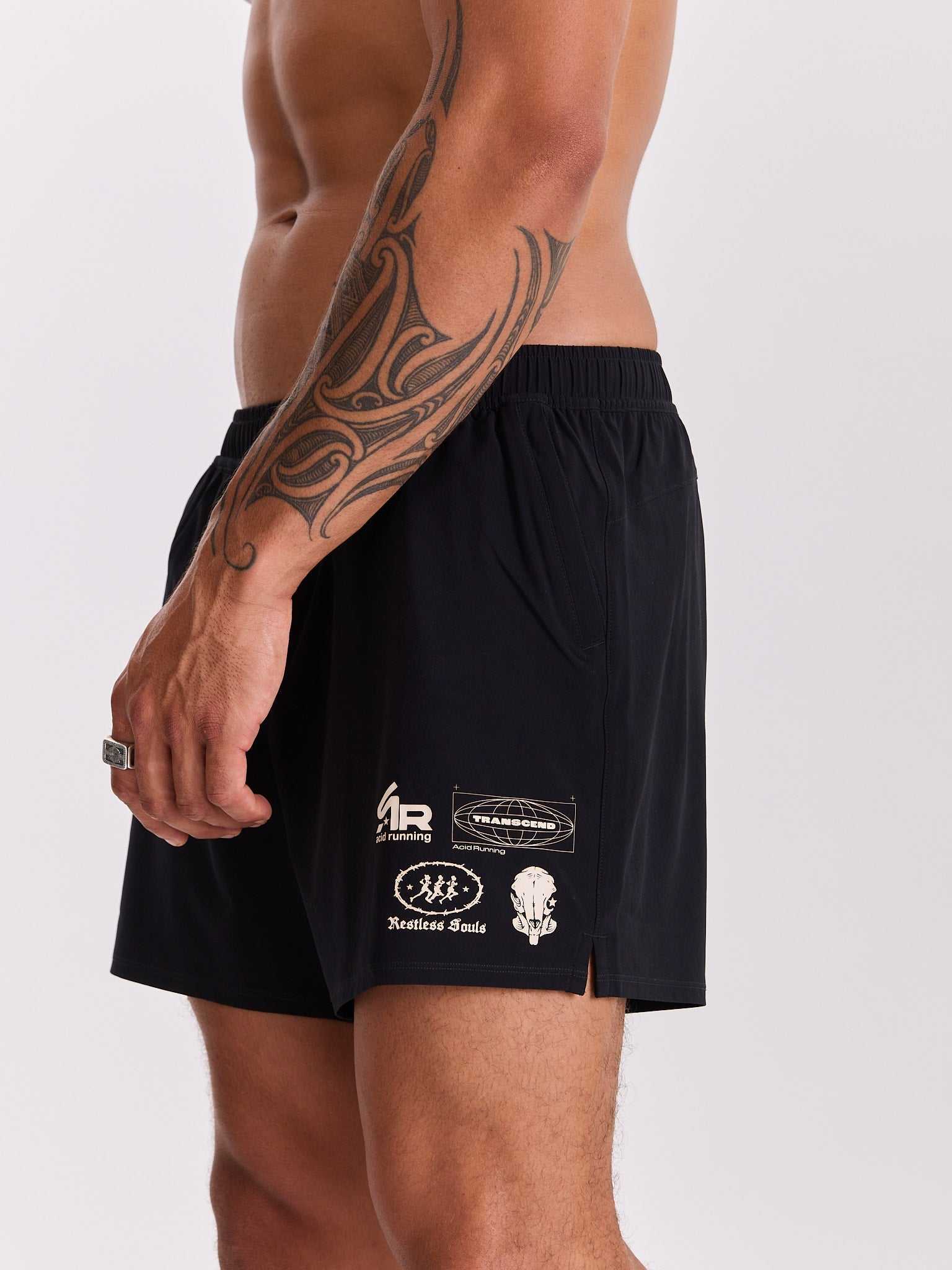 Men's Race Unit Shorts - Black