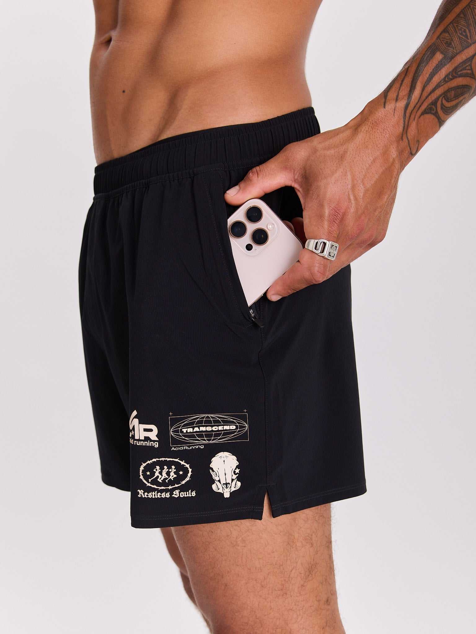 Men's Race Unit Shorts - Black