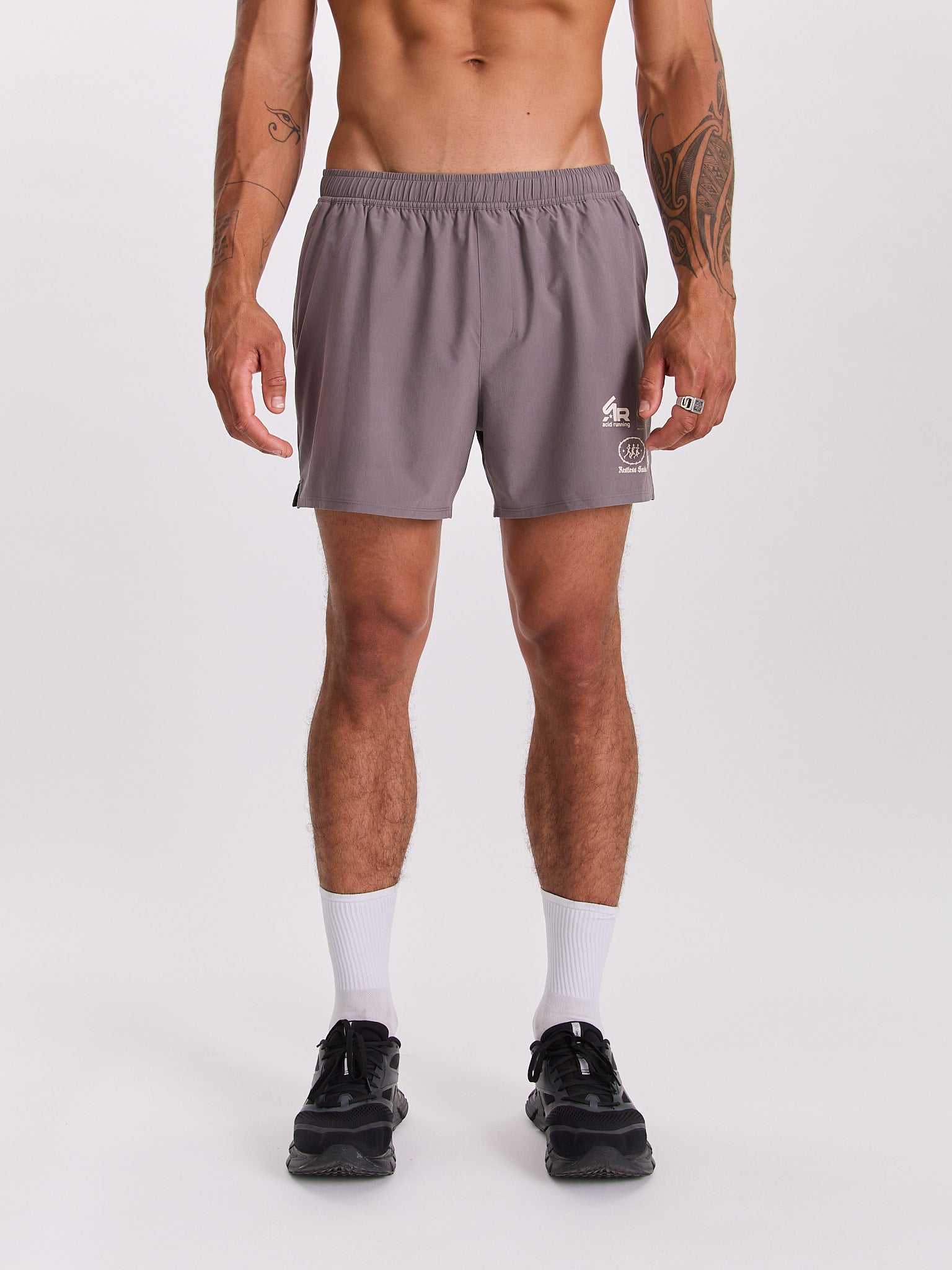 Men's Race Unit Shorts - Shadow Taupe
