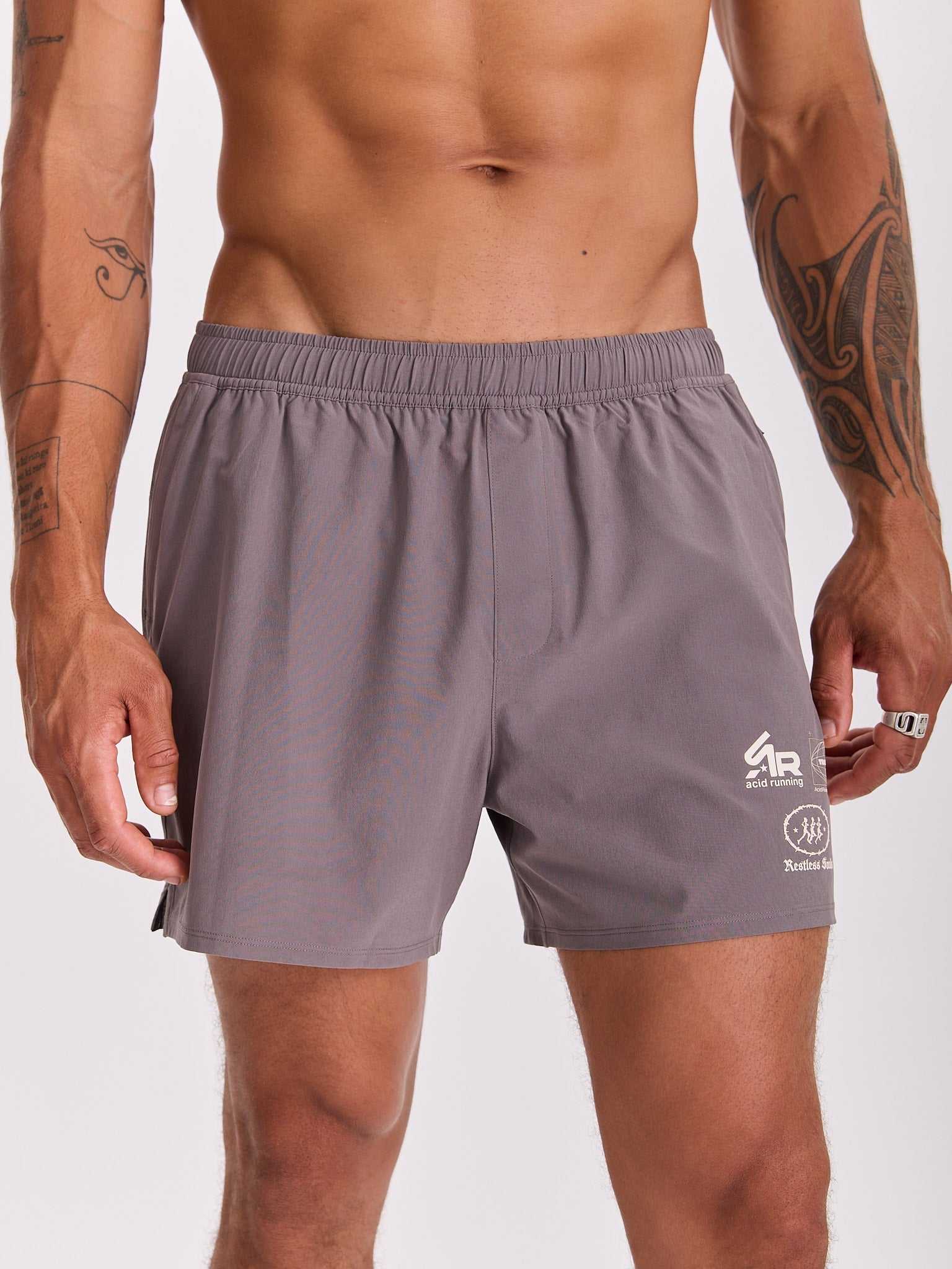 Men's Race Unit Shorts - Shadow Taupe