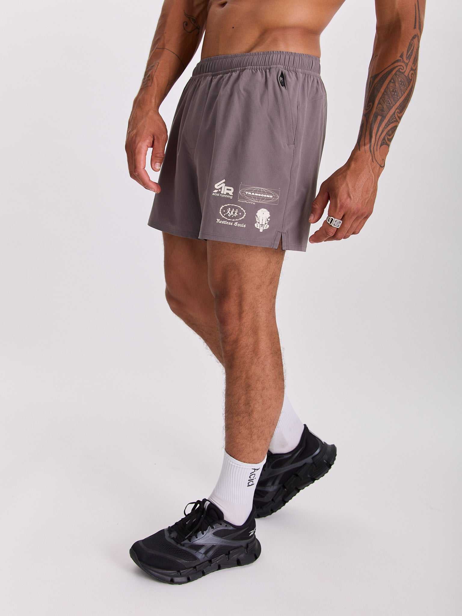 Men's Race Unit Shorts - Shadow Taupe