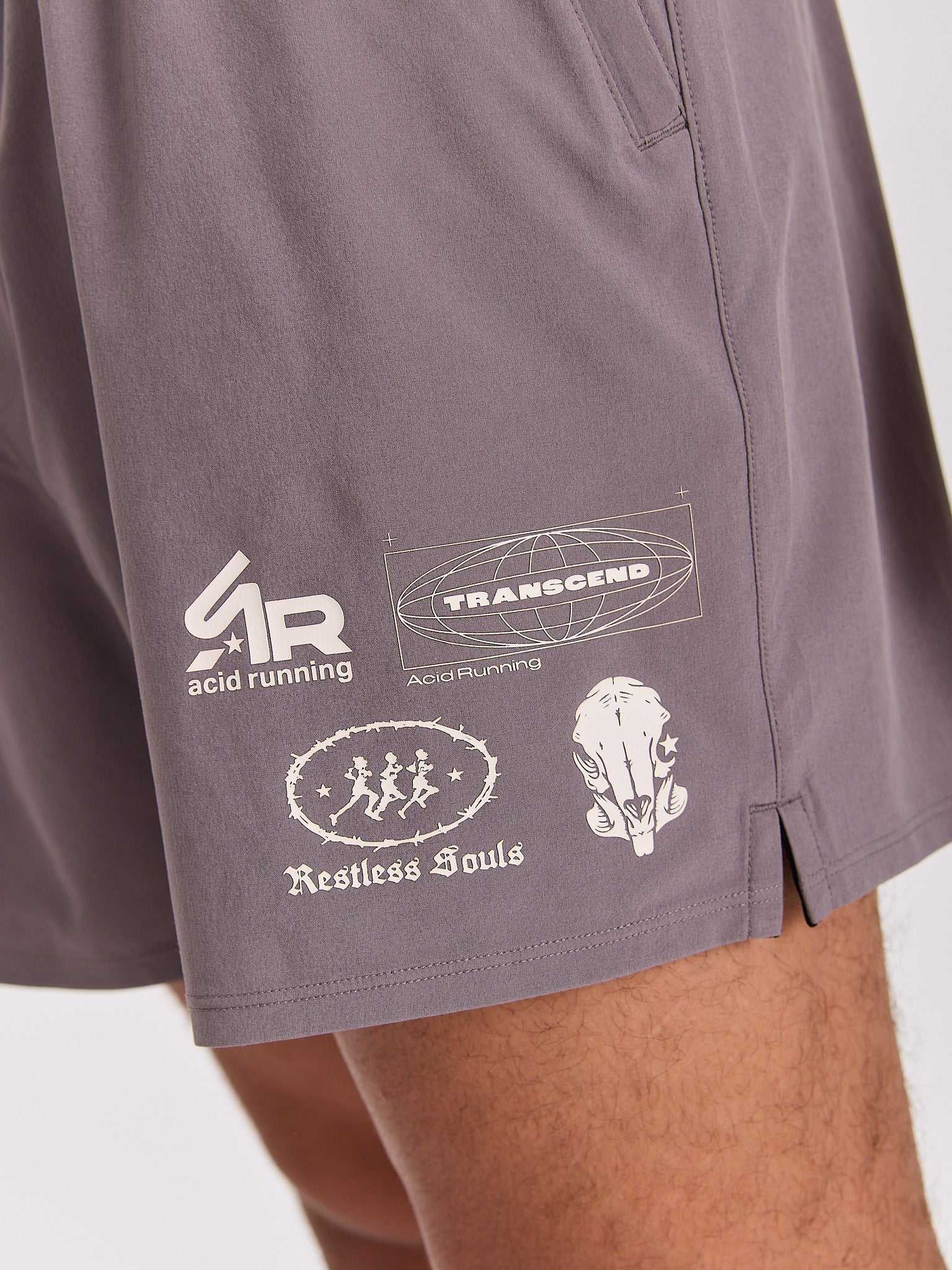 Men's Race Unit Shorts - Shadow Taupe