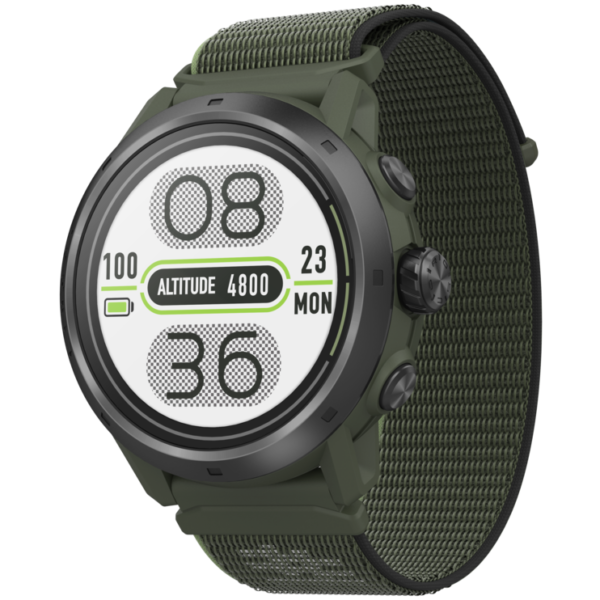 COROS APEX 2 - CORAL GPS outdoor watch with heart rate sensor and sapphire screen.
