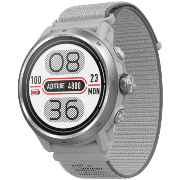 COROS APEX 2 - CORAL GPS outdoor watch with heart rate sensor and sapphire screen.