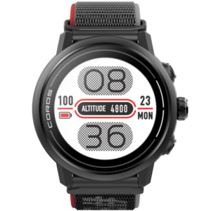COROS APEX 2 PRO - Black GPS Outdoor Watch with Sapphire Screen and Titanium Bezel.