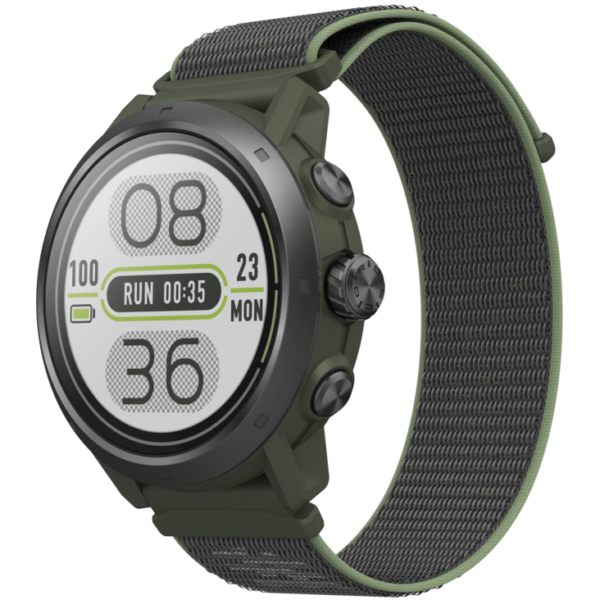 COROS APEX 2 - CORAL GPS outdoor watch with sapphire screen and titanium bezel.