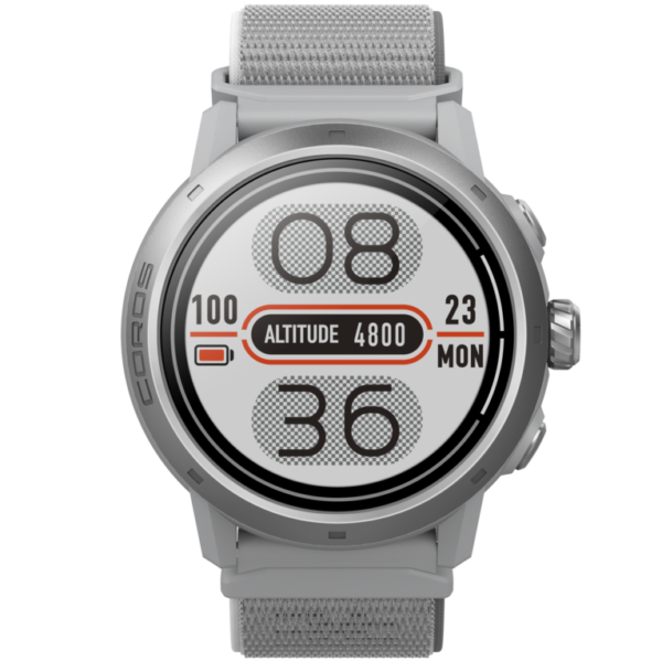 COROS APEX 2 PRO - GREY GPS outdoor watch with heart rate sensor and sapphire screen.