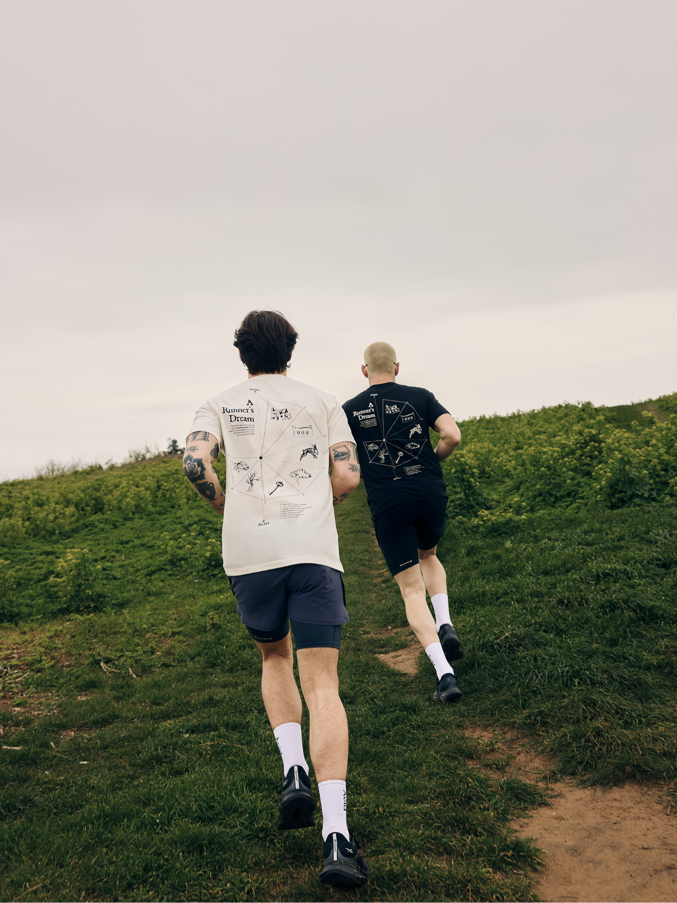 Men's A Runner's Dream T-Shirt - Bone
