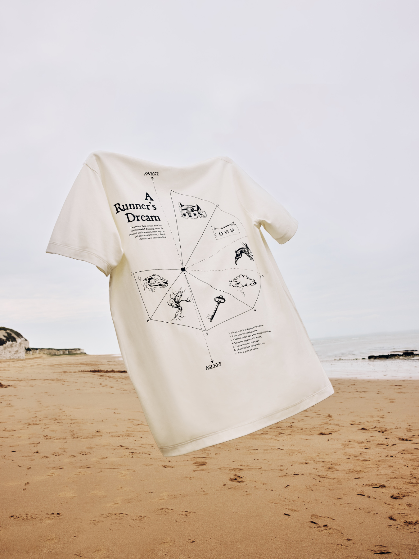 Men's A Runner's Dream T-Shirt - Bone