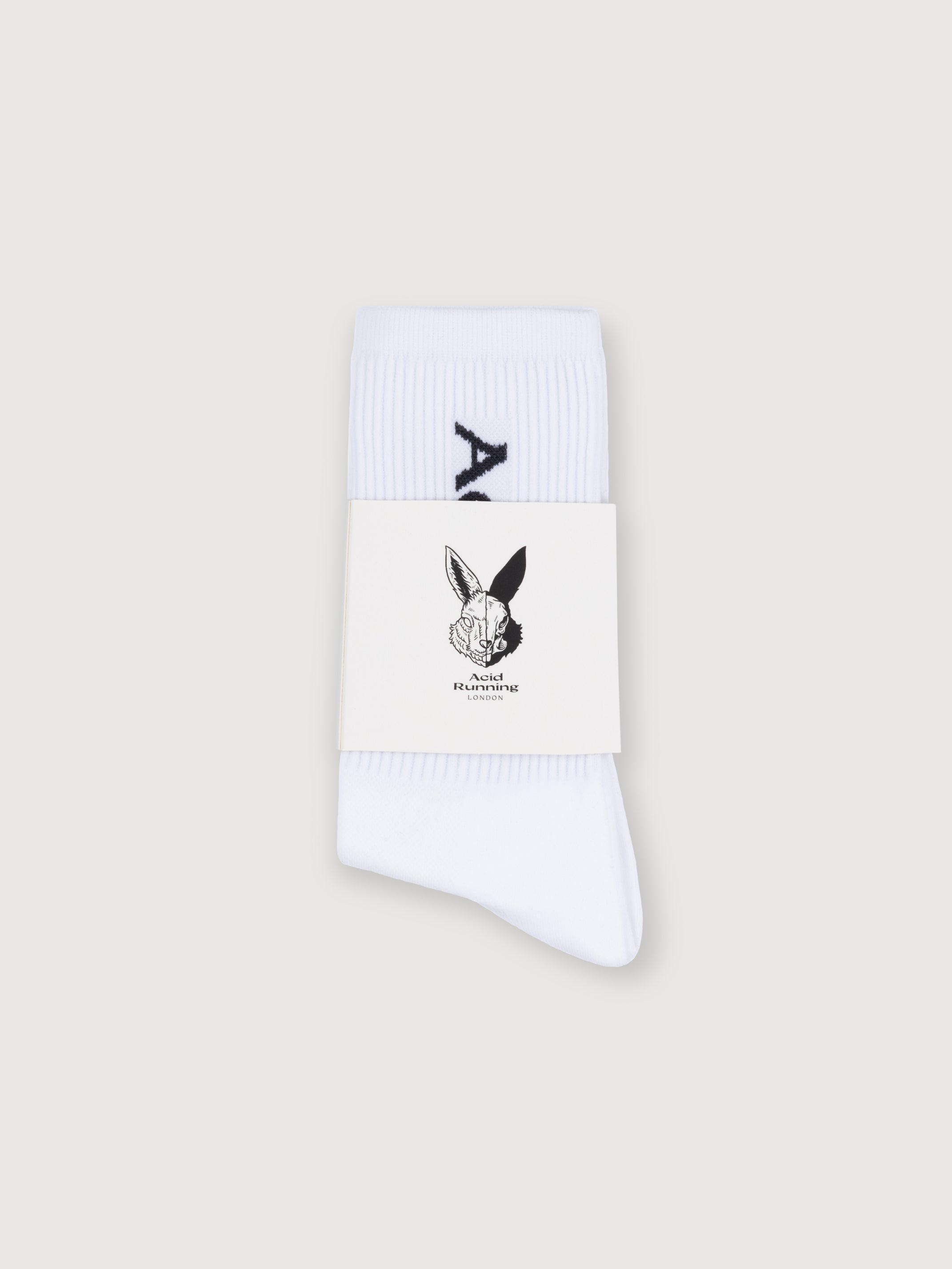Logo Socks - White