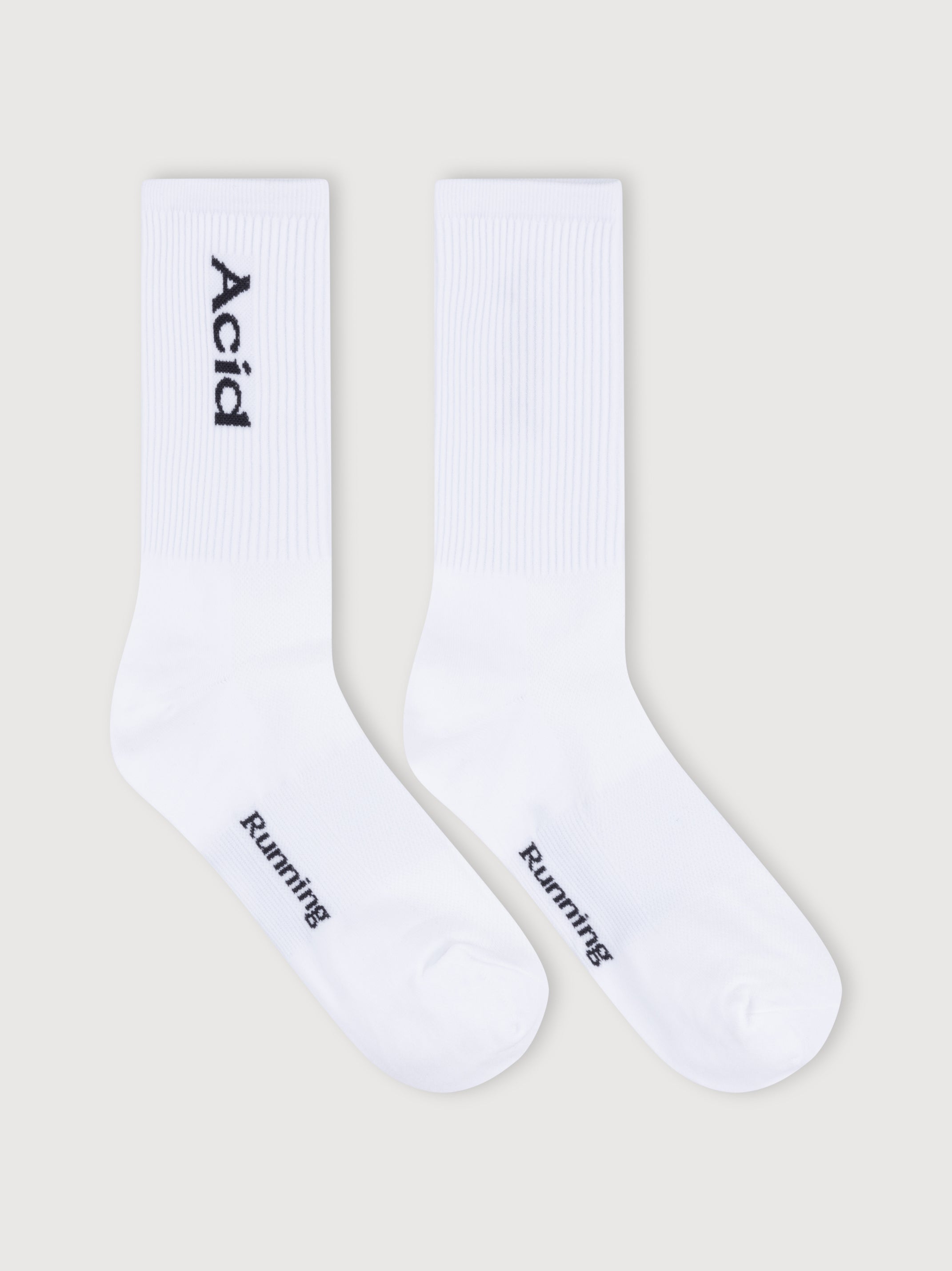 Logo Socks - White