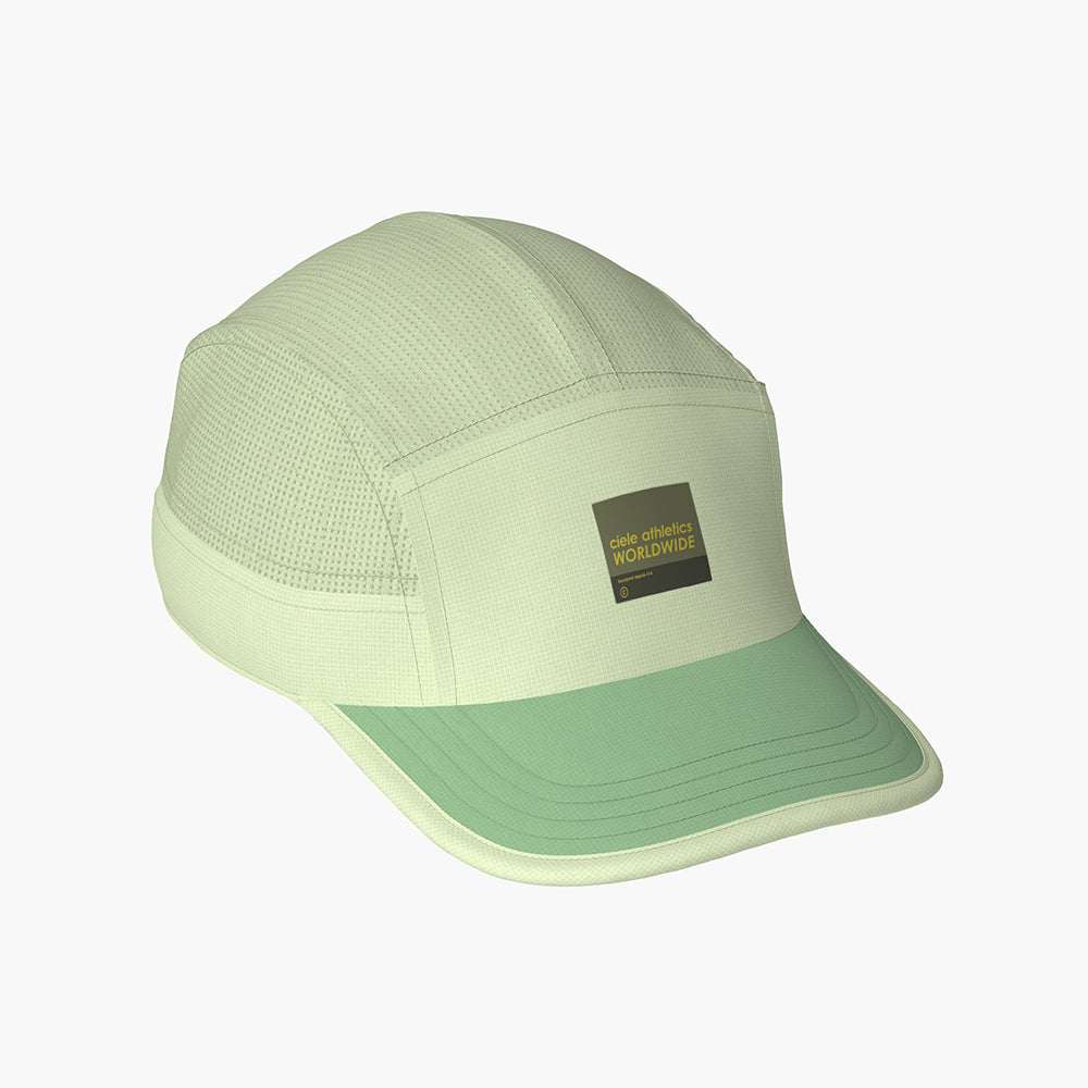 Light green GOCap SC GRP with soft curved brim and mesh for cooling.