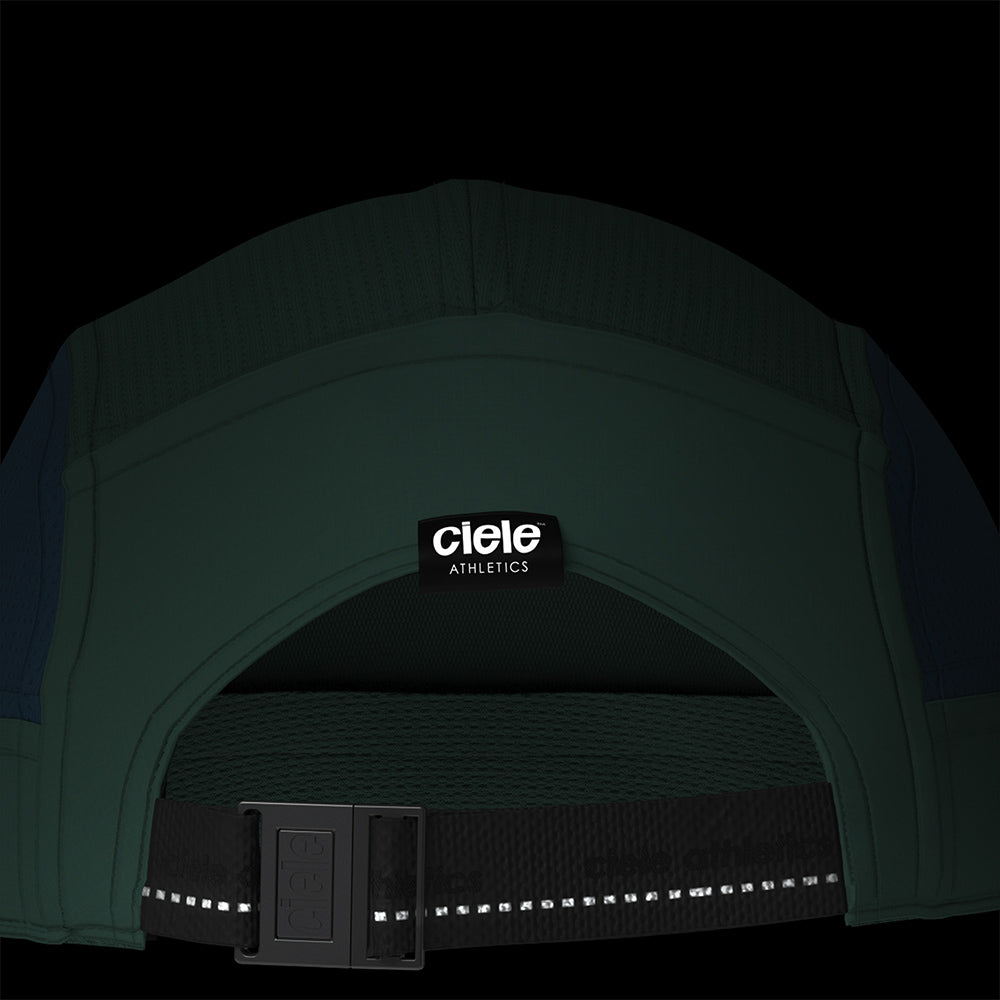 GOCap - Since - Spruce, lightweight performance cap with COOLmatic|PLUS fabric, UPF 40 protection, and reflective details.