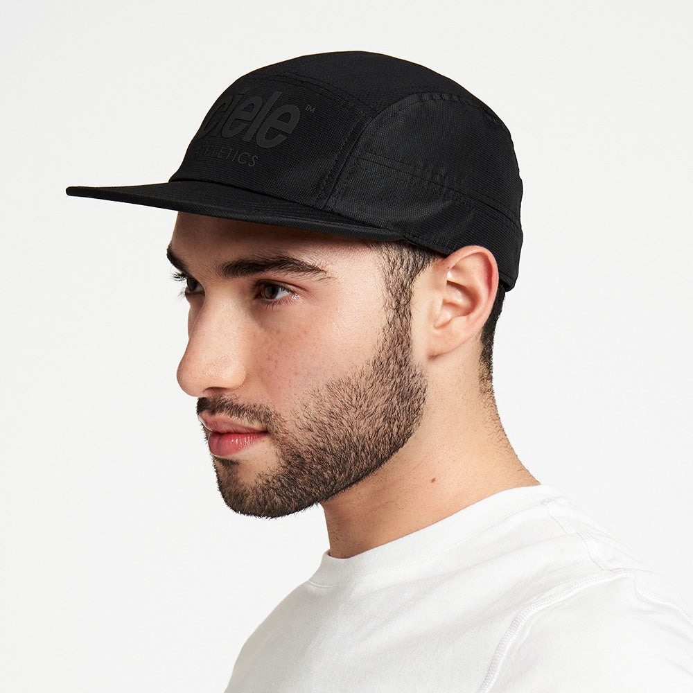 GOCap - Athletics - Shadowcast cap made with recycled fibers, featuring reflective detailing, soft flat brim, and UPF +40 protection.
