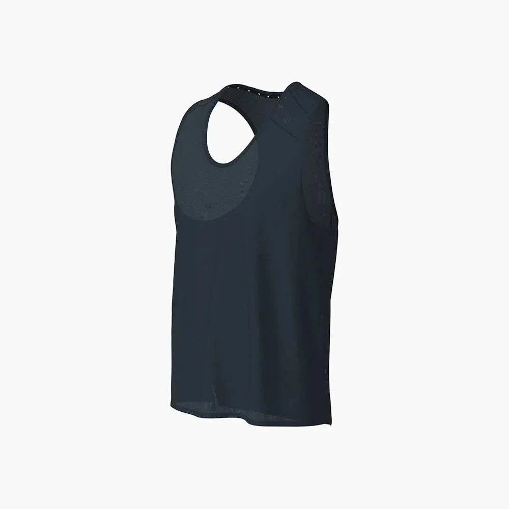 Reflective, machine washable M FSTSinglet with cooling, wicking, and anti-odor features.