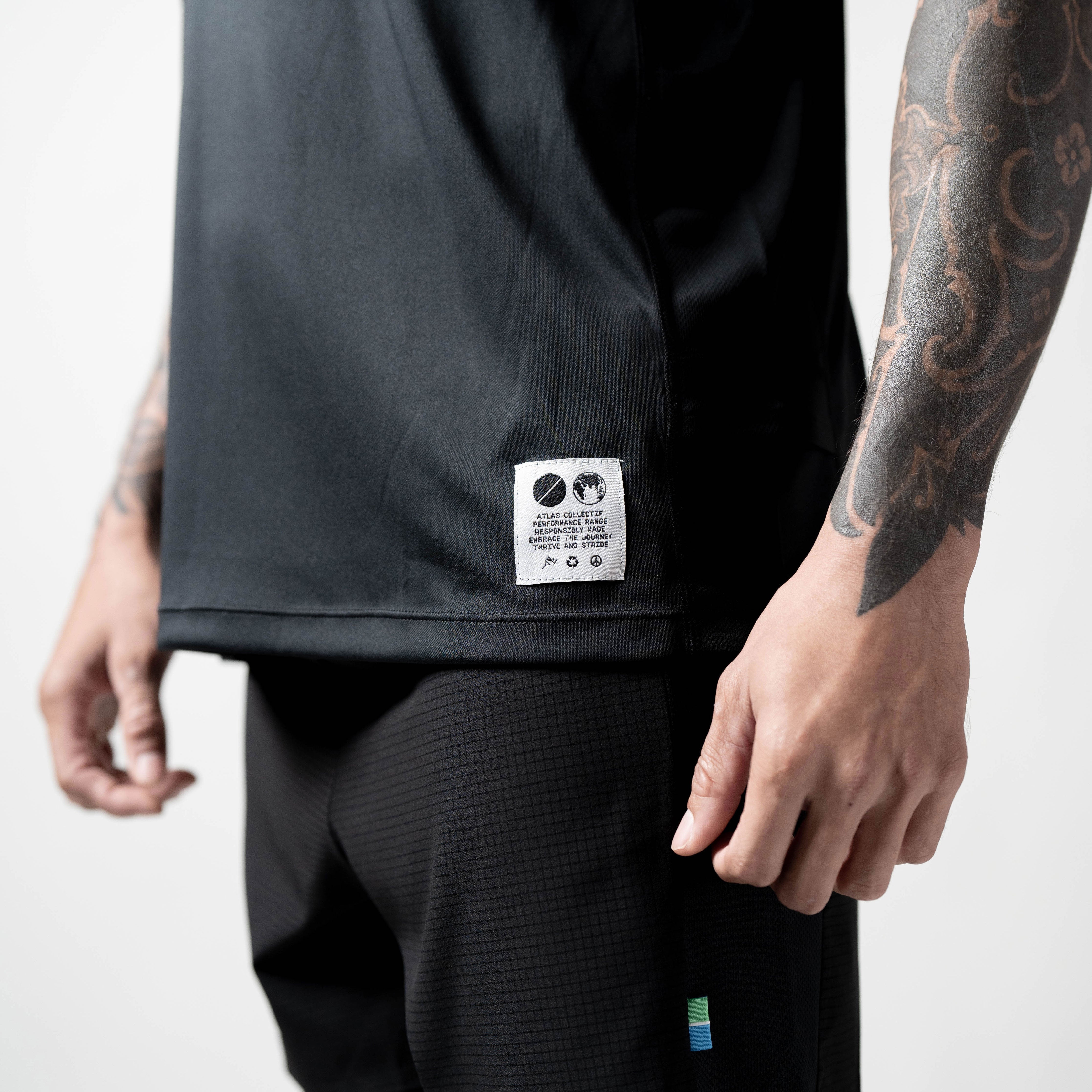 Performance Running T-Shirt Black