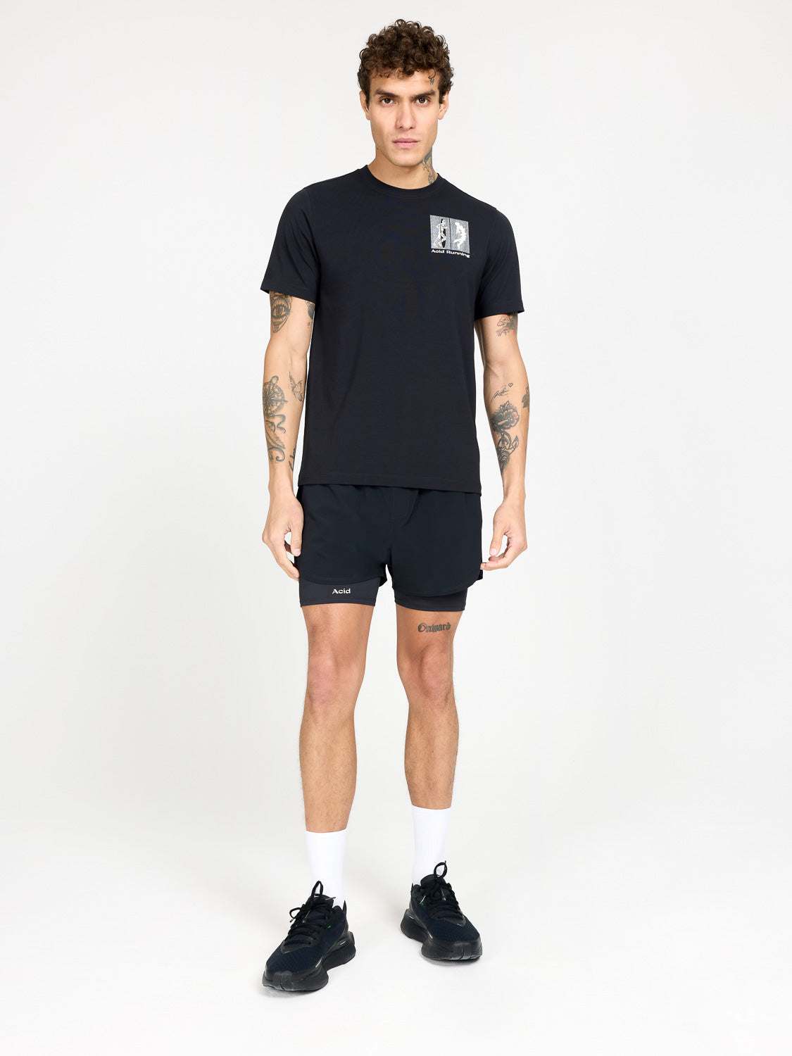 Transcendent Runner T-Shirt - Black
