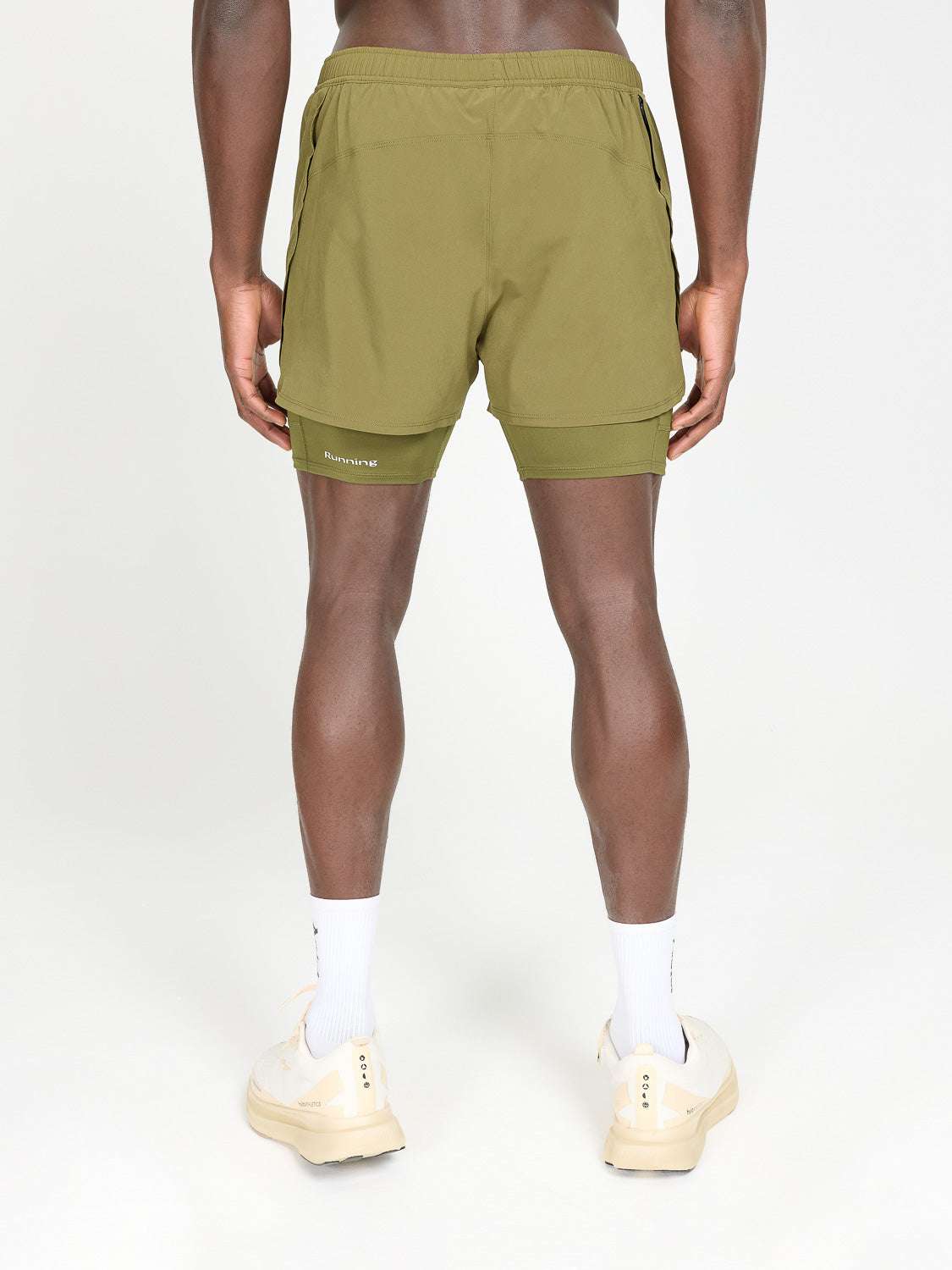 2-in-1 Shorts - Dark Olive