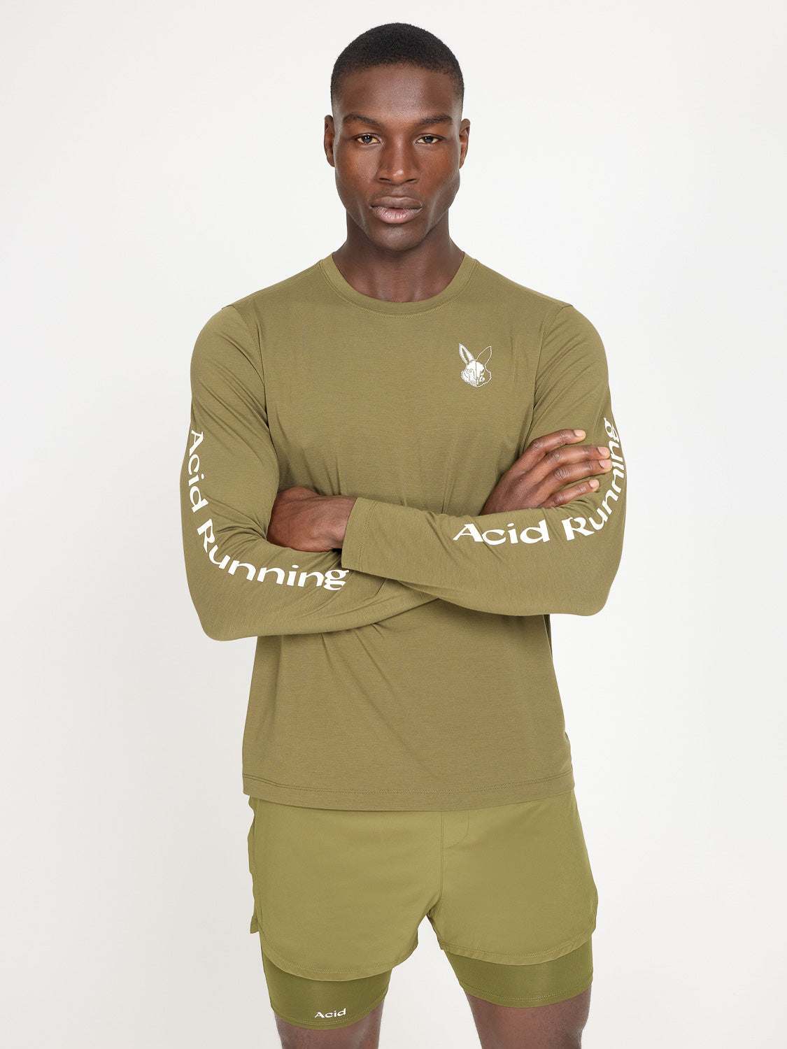 Long Sleeve T-shirt - Dark Olive
