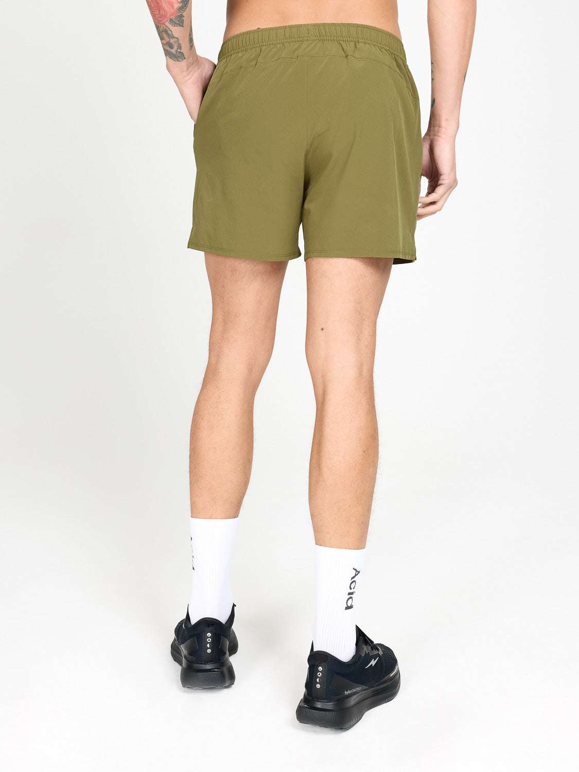 Suffer Hybrid Shorts - Dark Olive