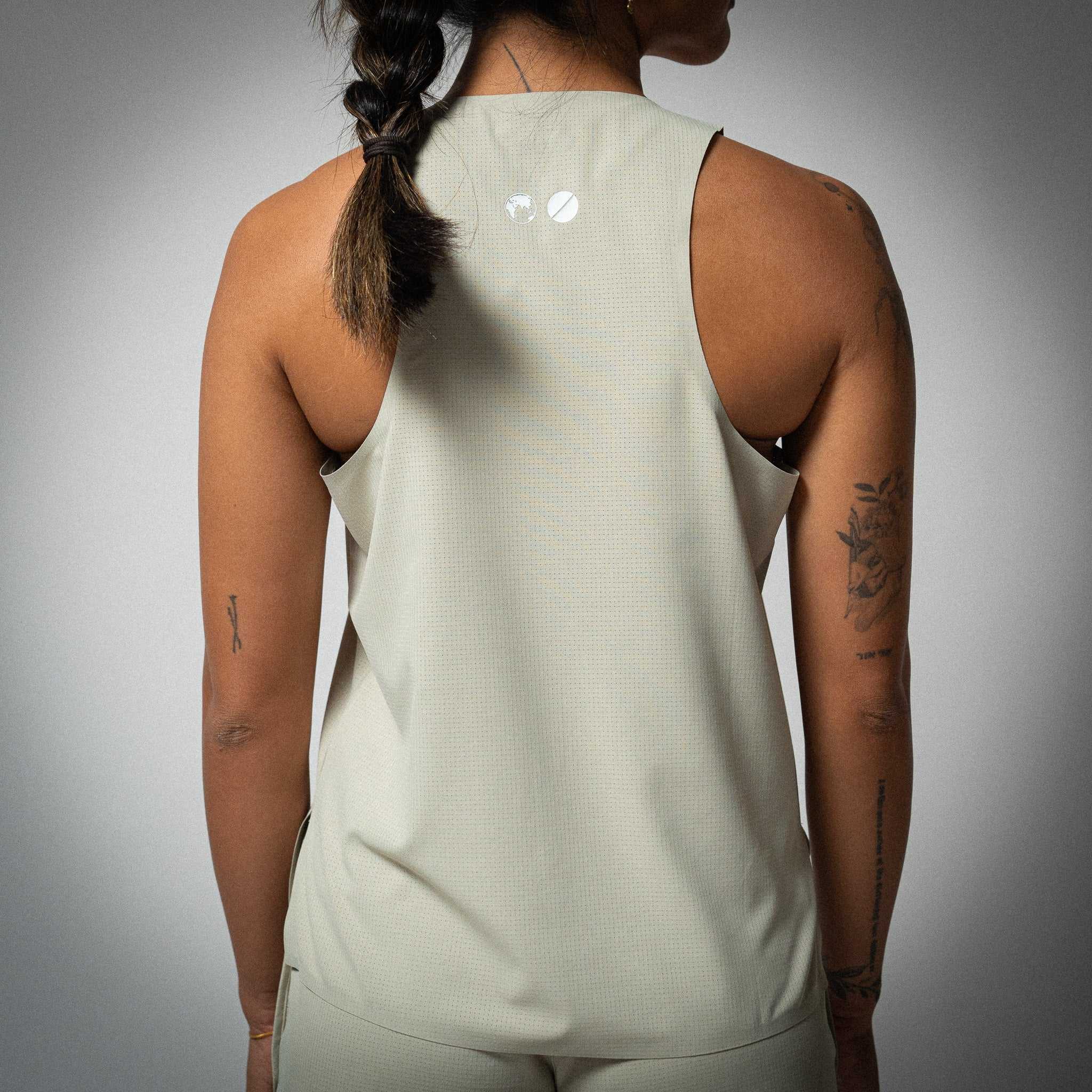 Aeria Fortis WMNS Race Tank Beige