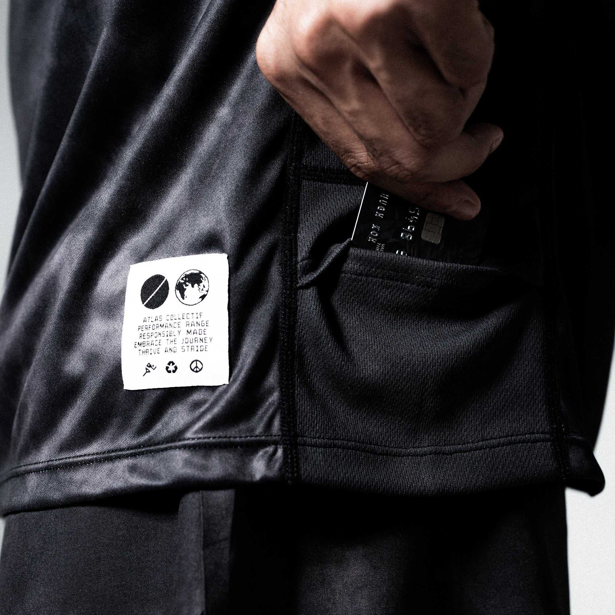 V3 Core MNS T-Shirt Black Tie-Dye