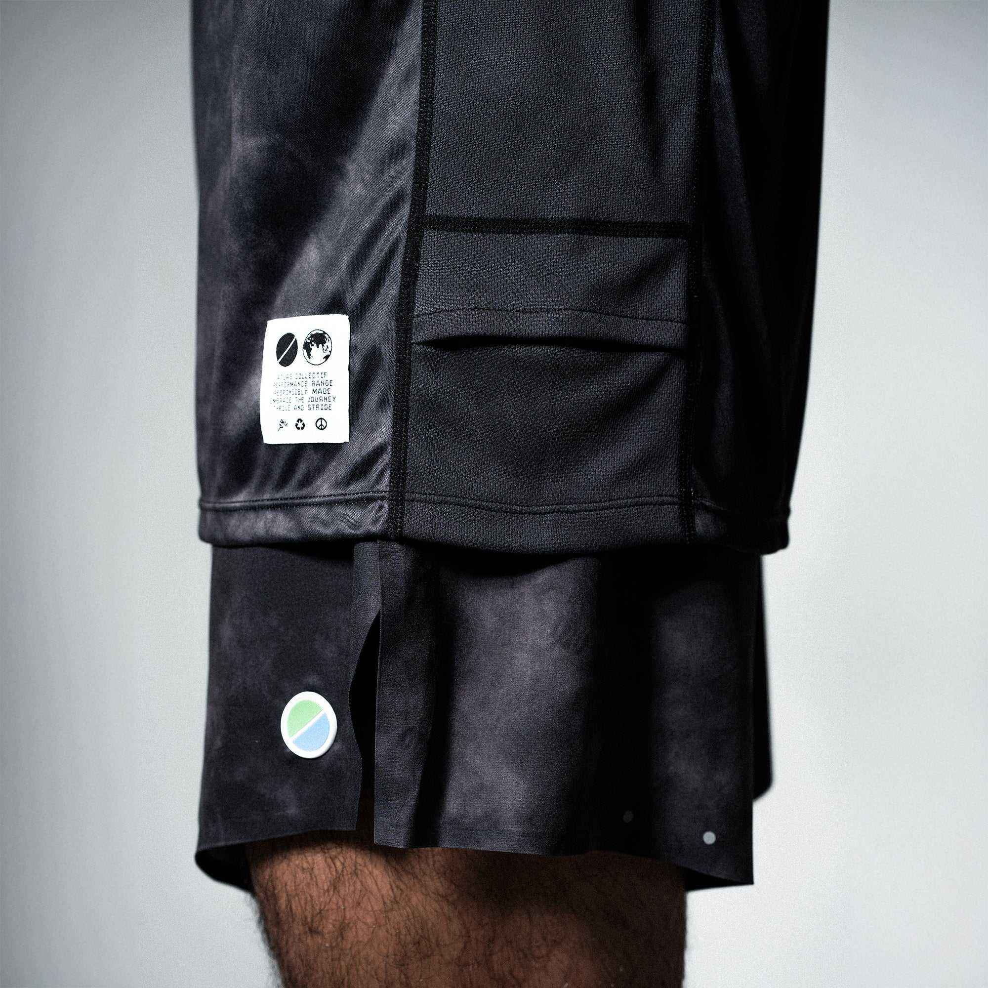 FML x MNS T-Shirt Black Tie-Dye