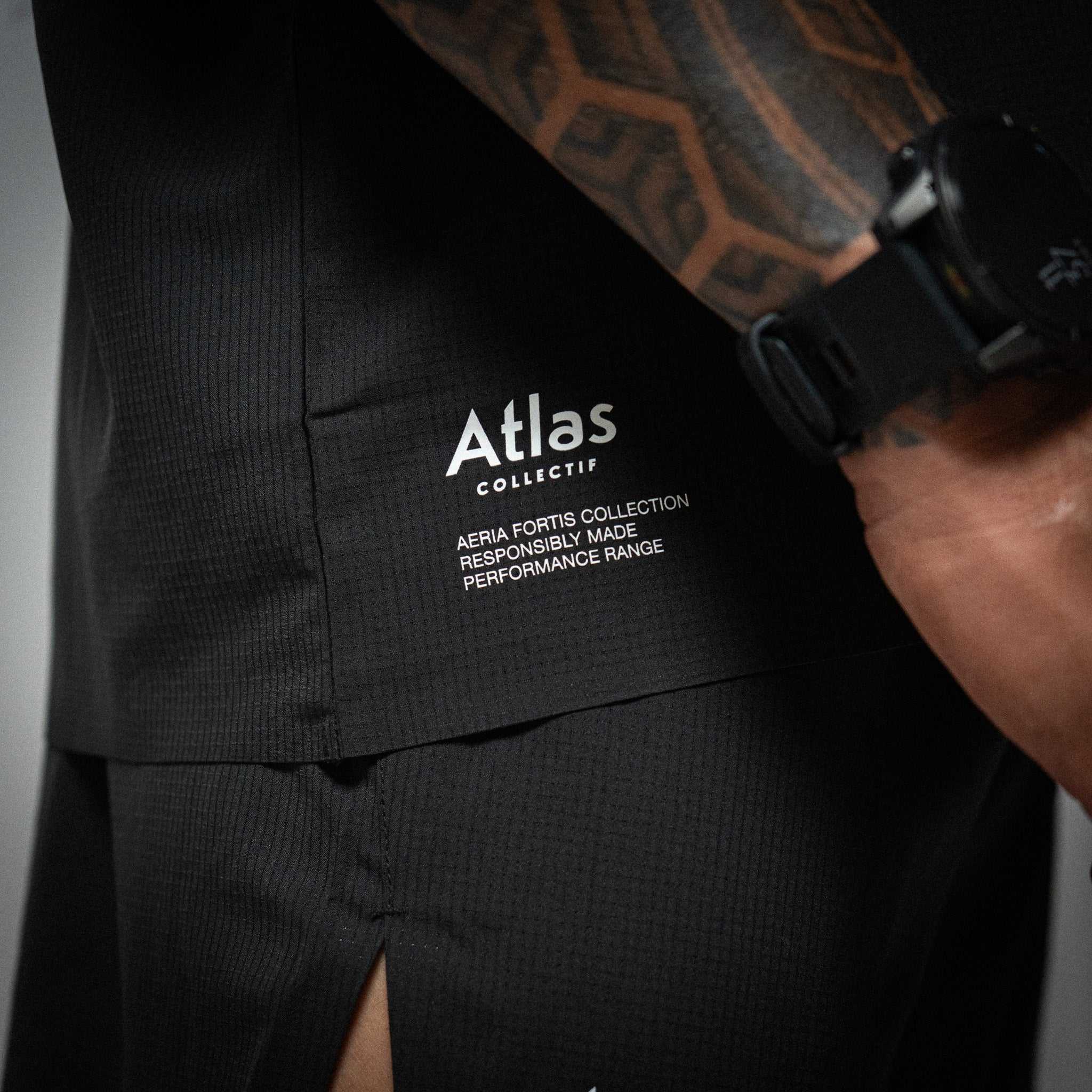 Aeria Fortis Race Tank Black