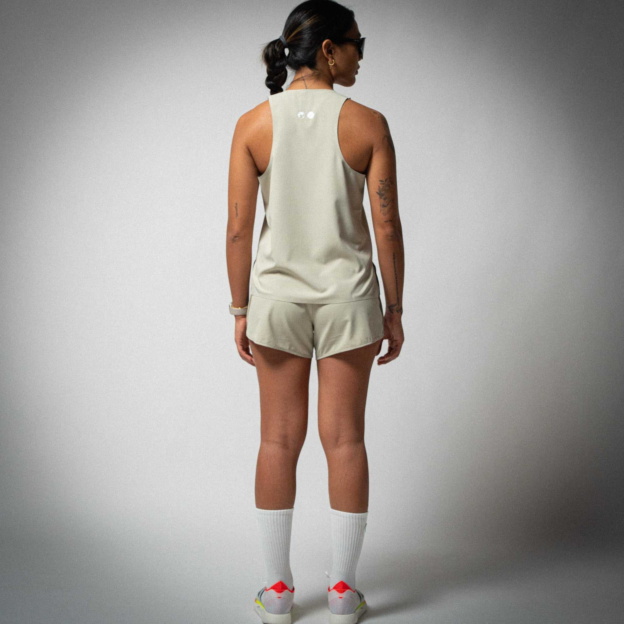 Aeria Fortis WMNS Race Tank Beige