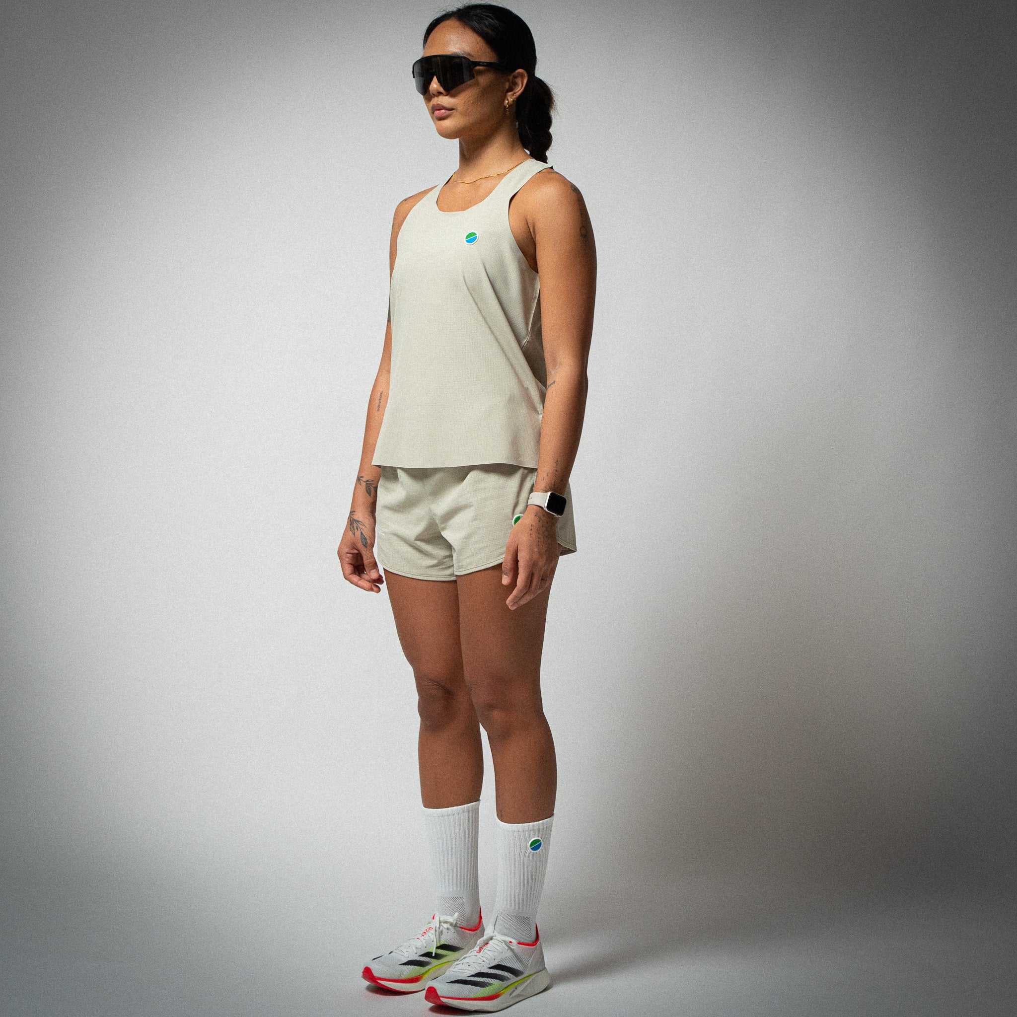 Aeria Fortis WMNS Race Tank Beige