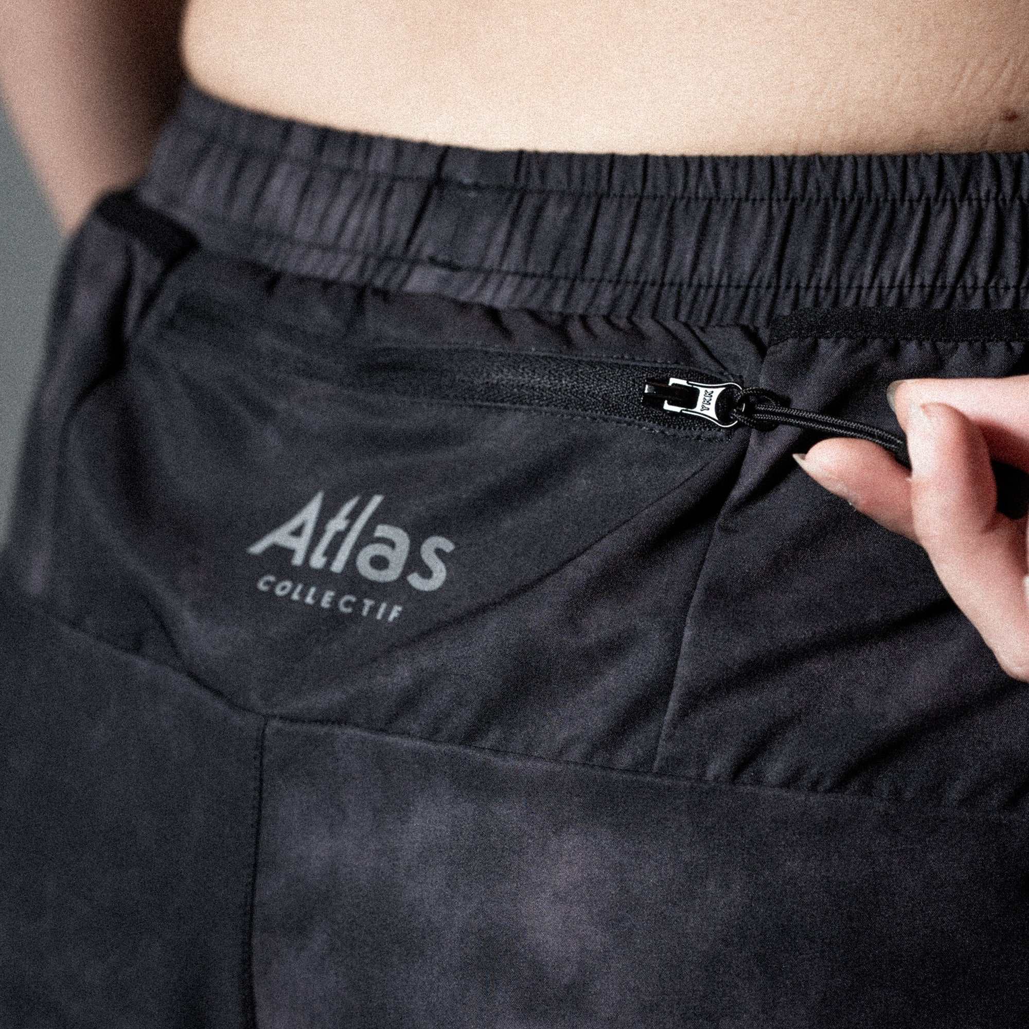V3 Core WMNS 3" Shorts Black Tie-Dye