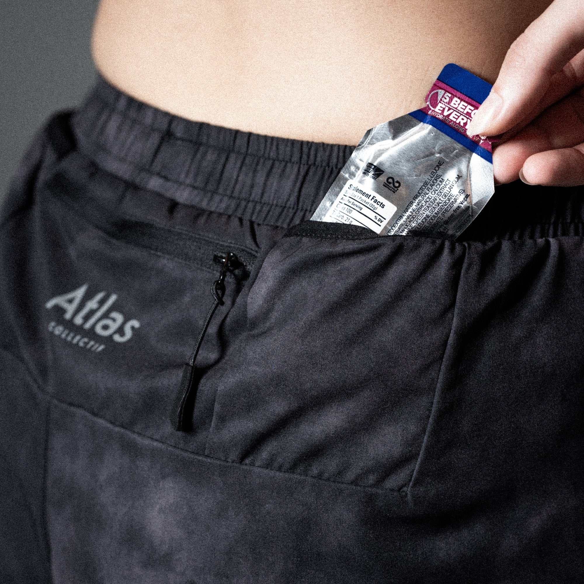 V3 Core WMNS 3" Shorts Black Tie-Dye