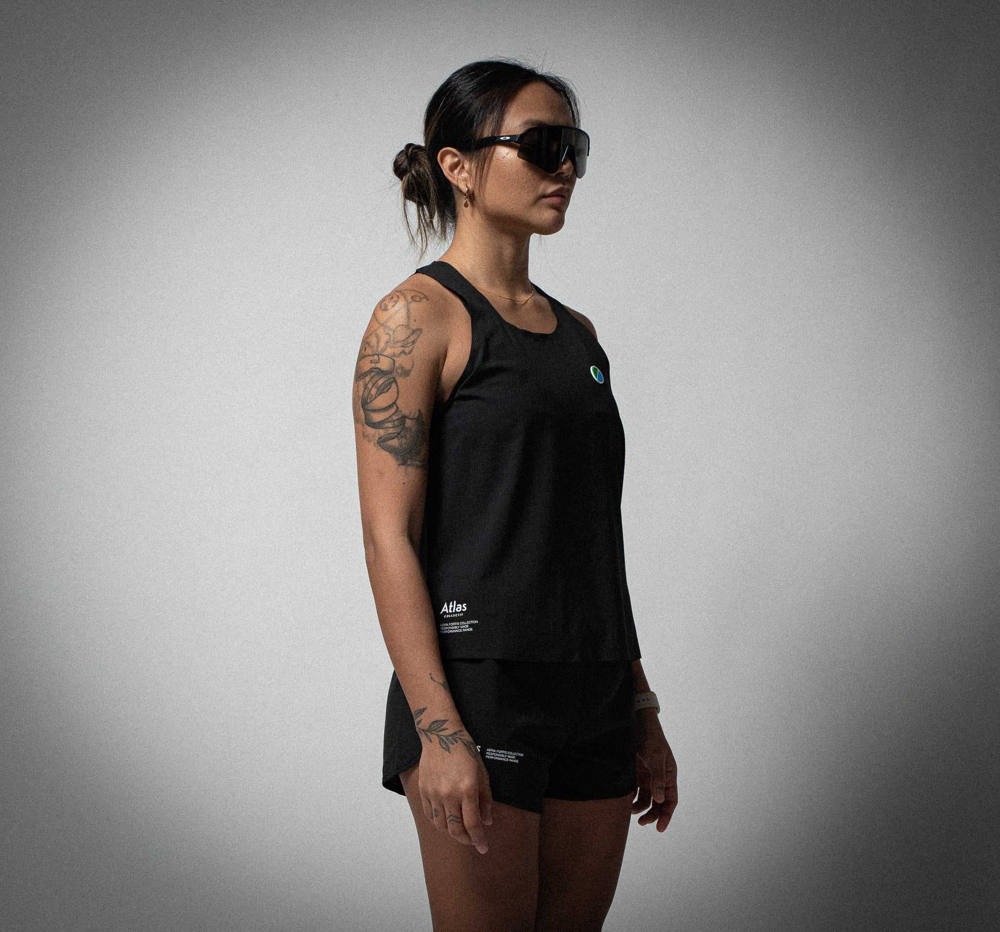 Aeria Fortis WMNS Race Tank Black