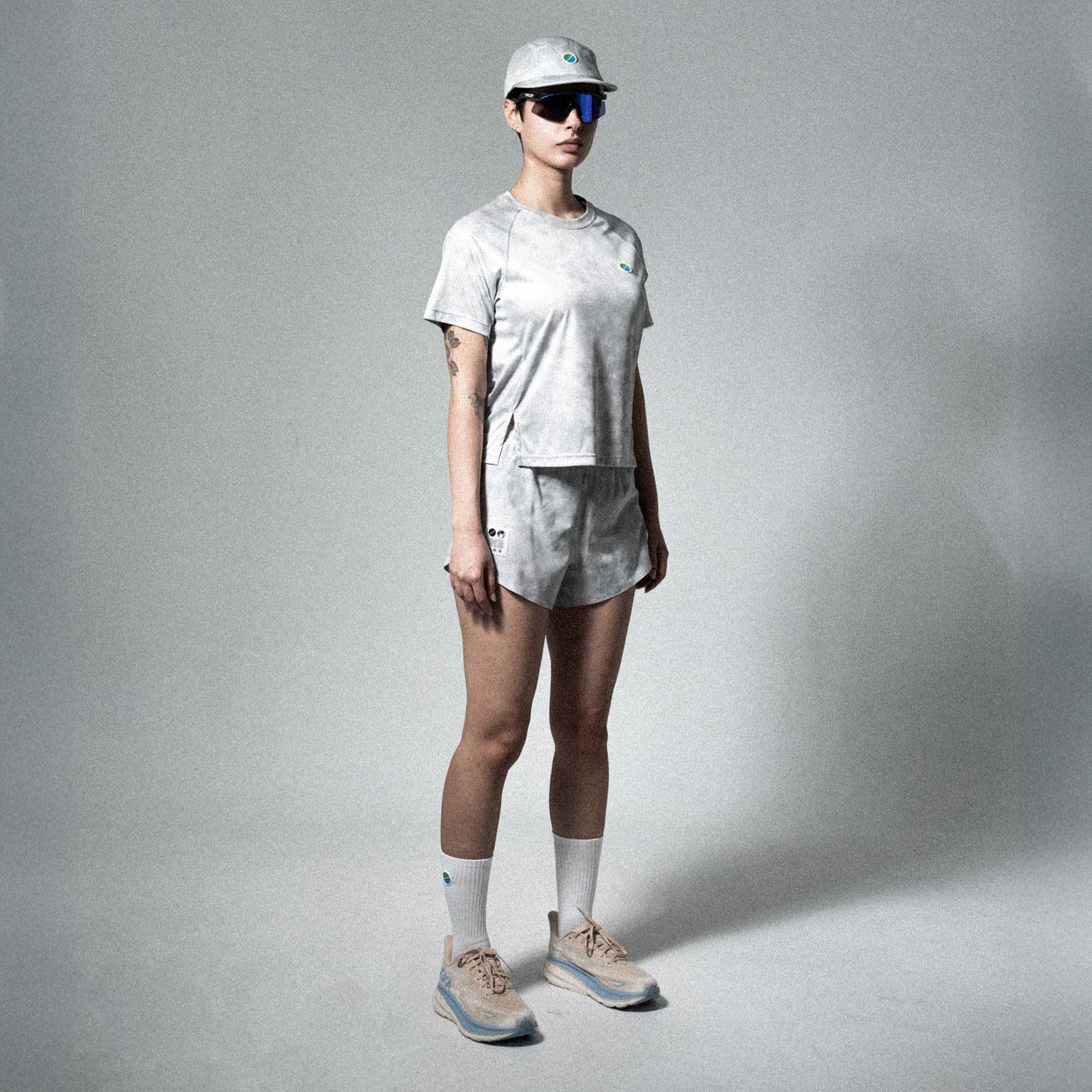 V3 Core WMNS 3" Shorts Grey Tie-Dye