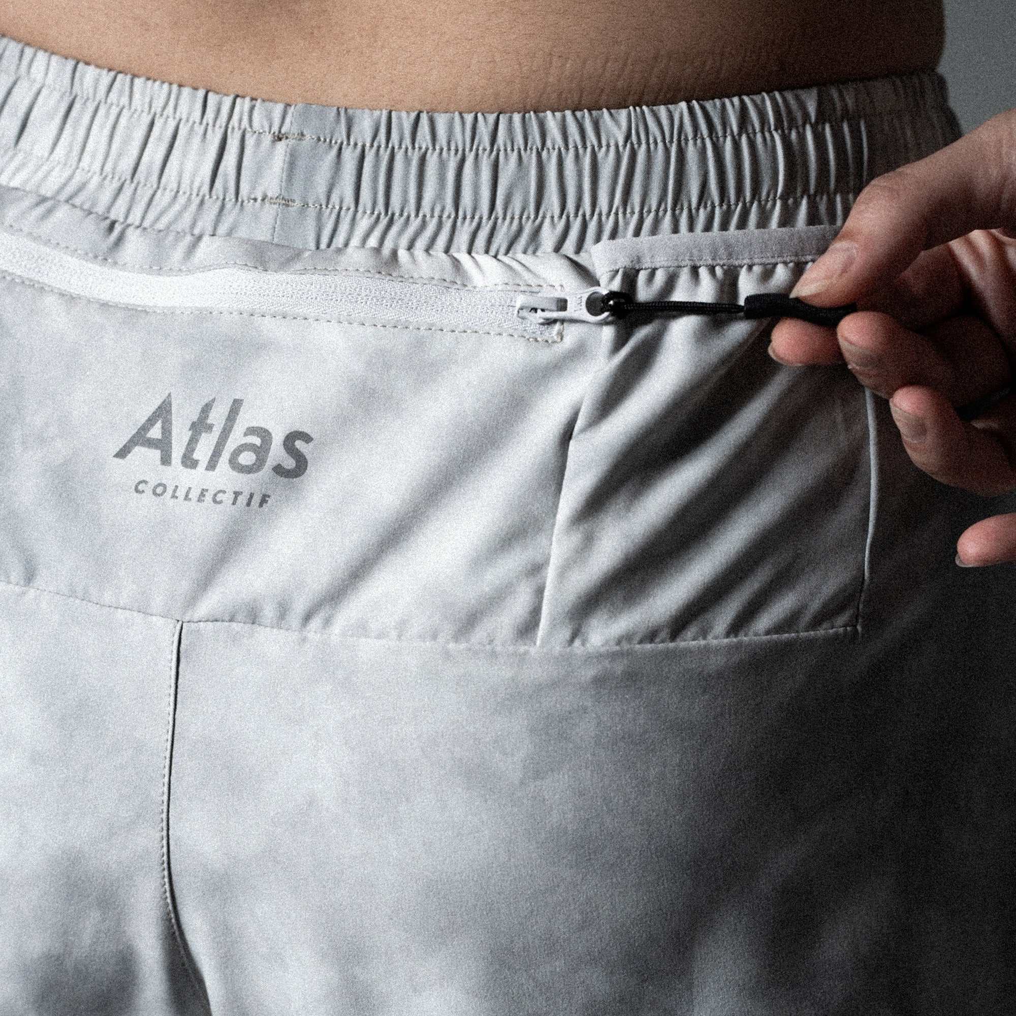 V3 Core WMNS 3" Shorts Grey Tie-Dye