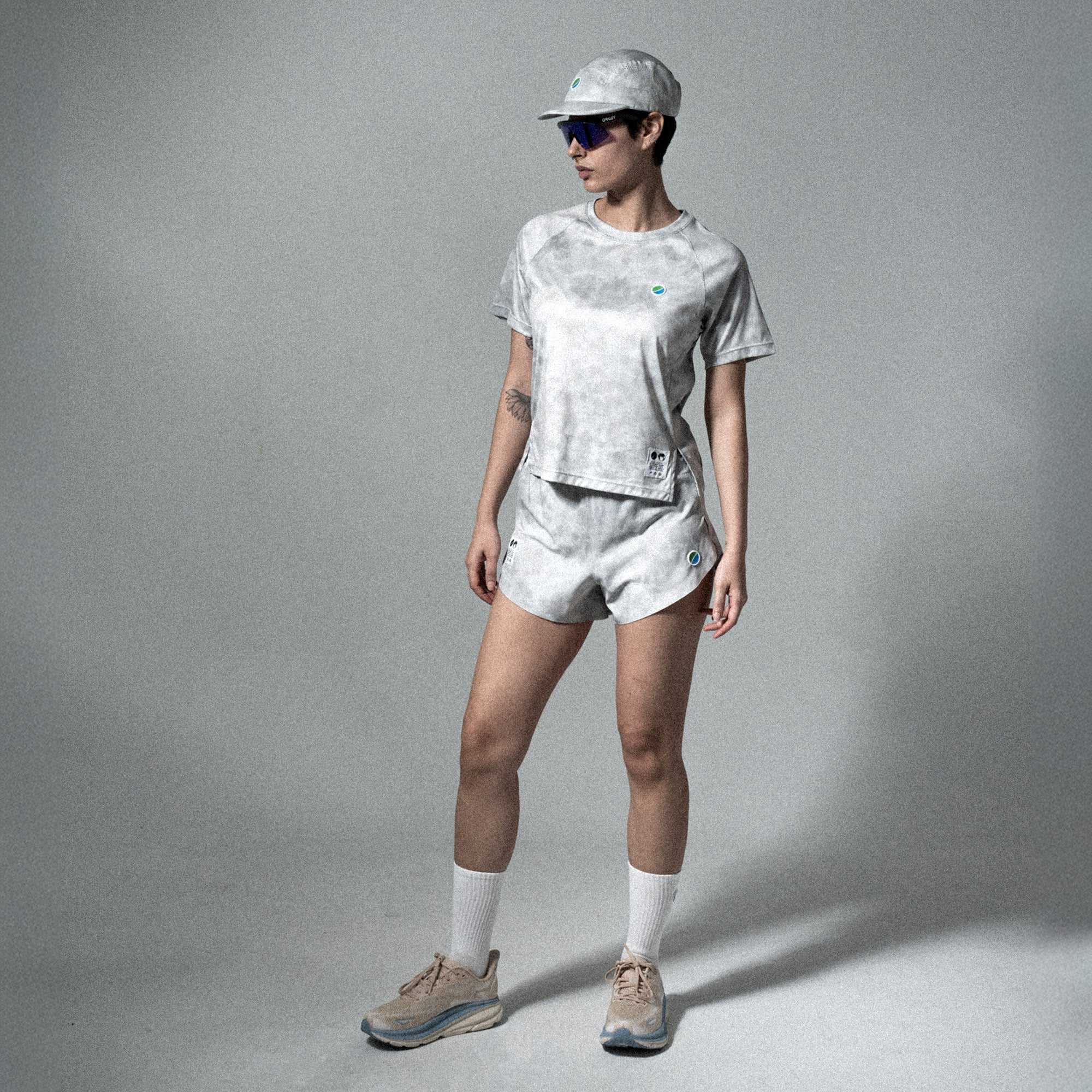 V3 Core WMNS T-Shirt Grey Tie-Dye