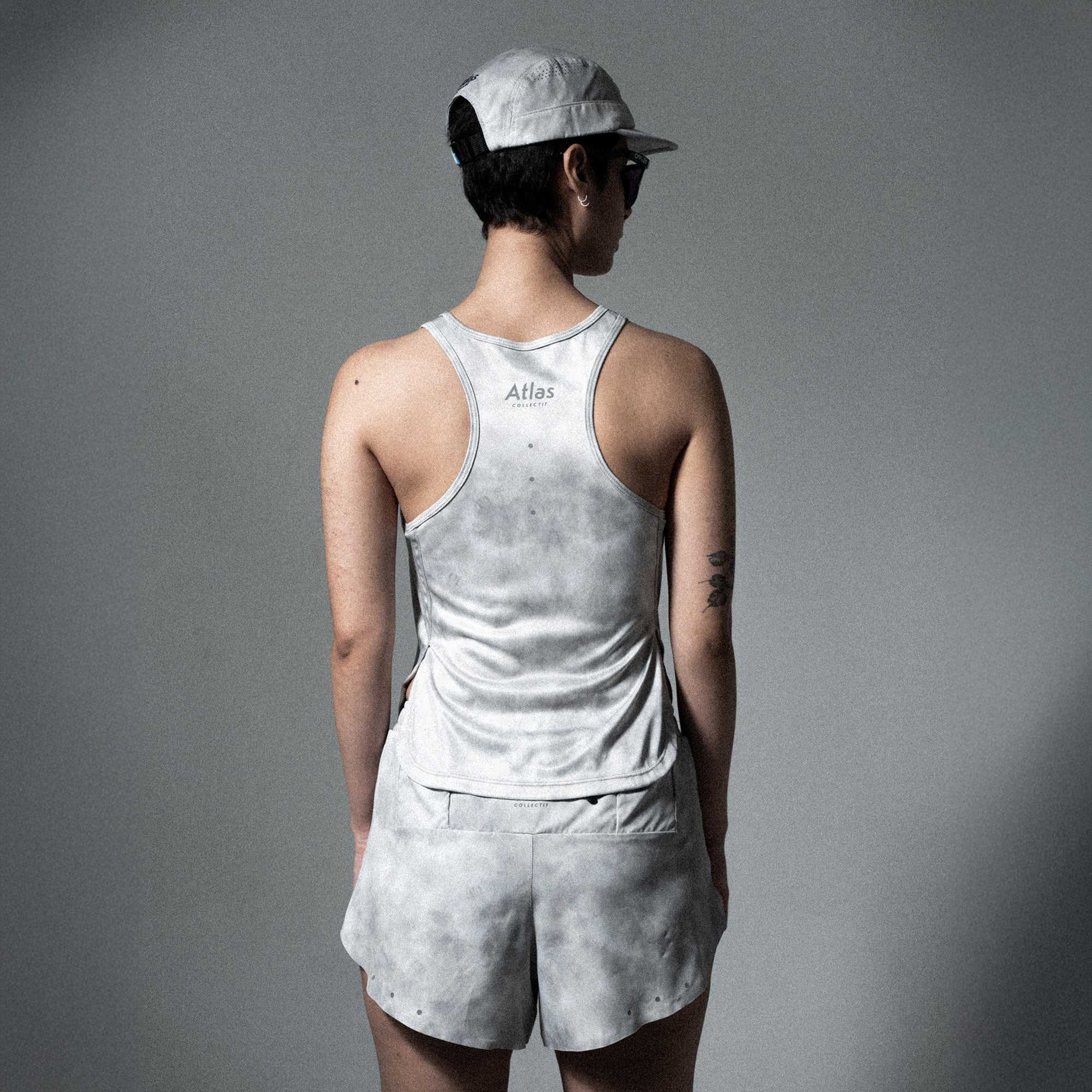 V3 Core WMNS Race Tank Grey Tie-Dye